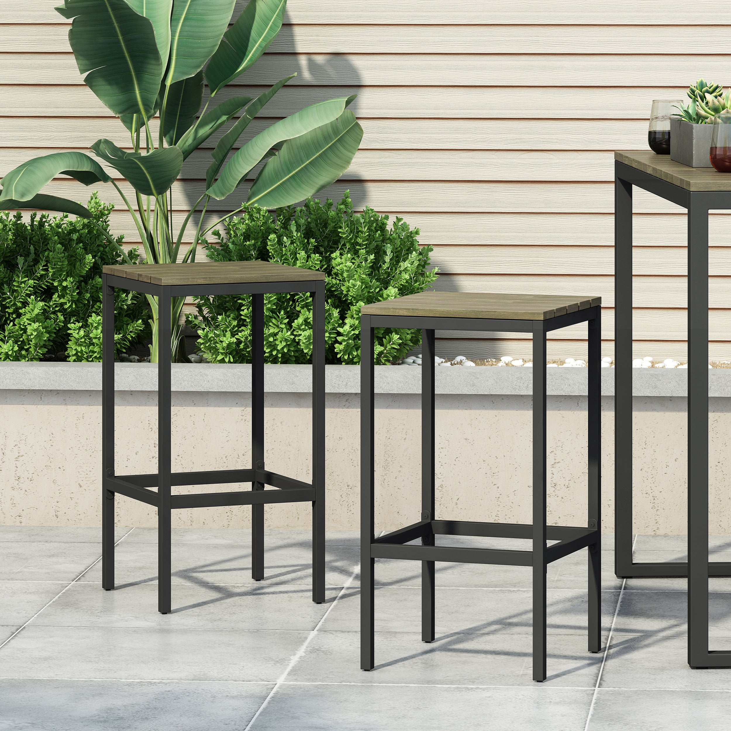Ezra Barstool | Outdoor Patio Furniture | Modern Style