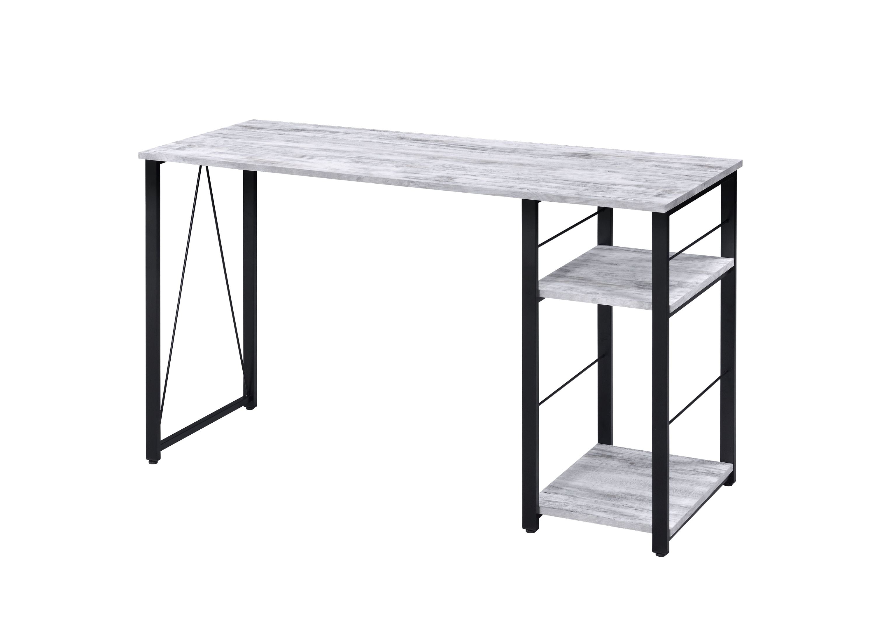 Vadna Antique White & Black Writing Desk
