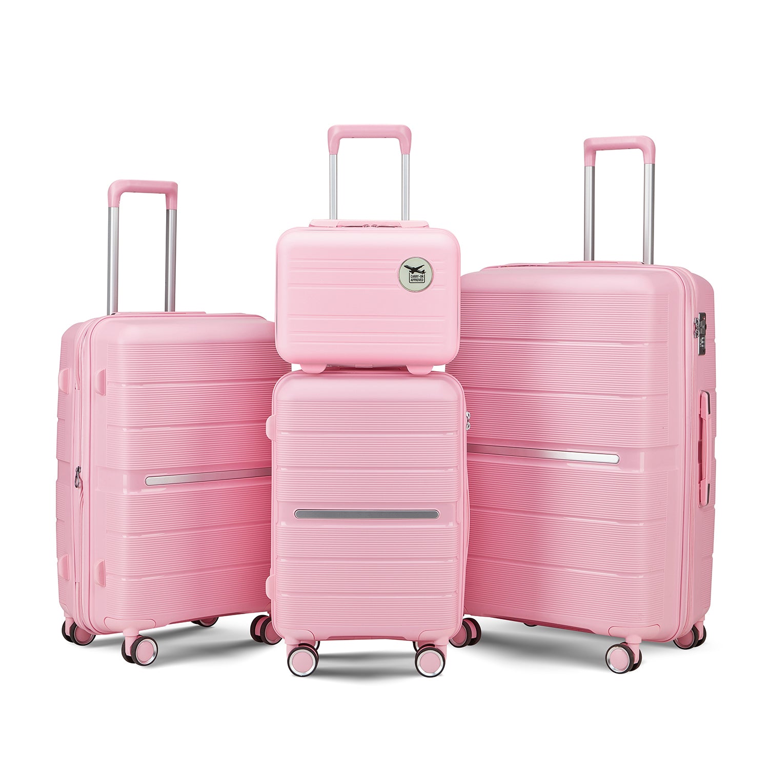Lightweight Expandable Luggage Sets (4 Piece)