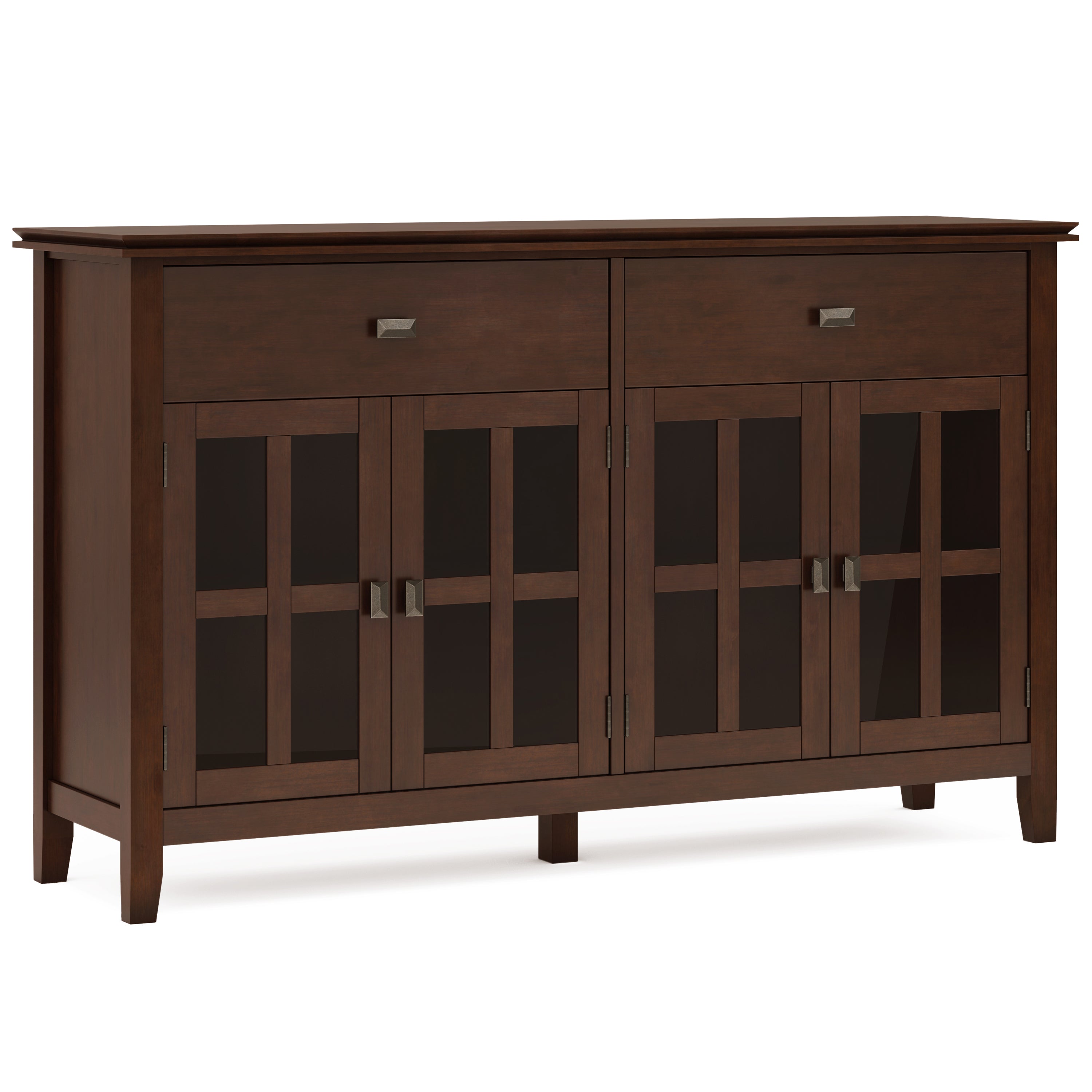 Artisan 4-Door Sideboard Buffet - Russet Brown