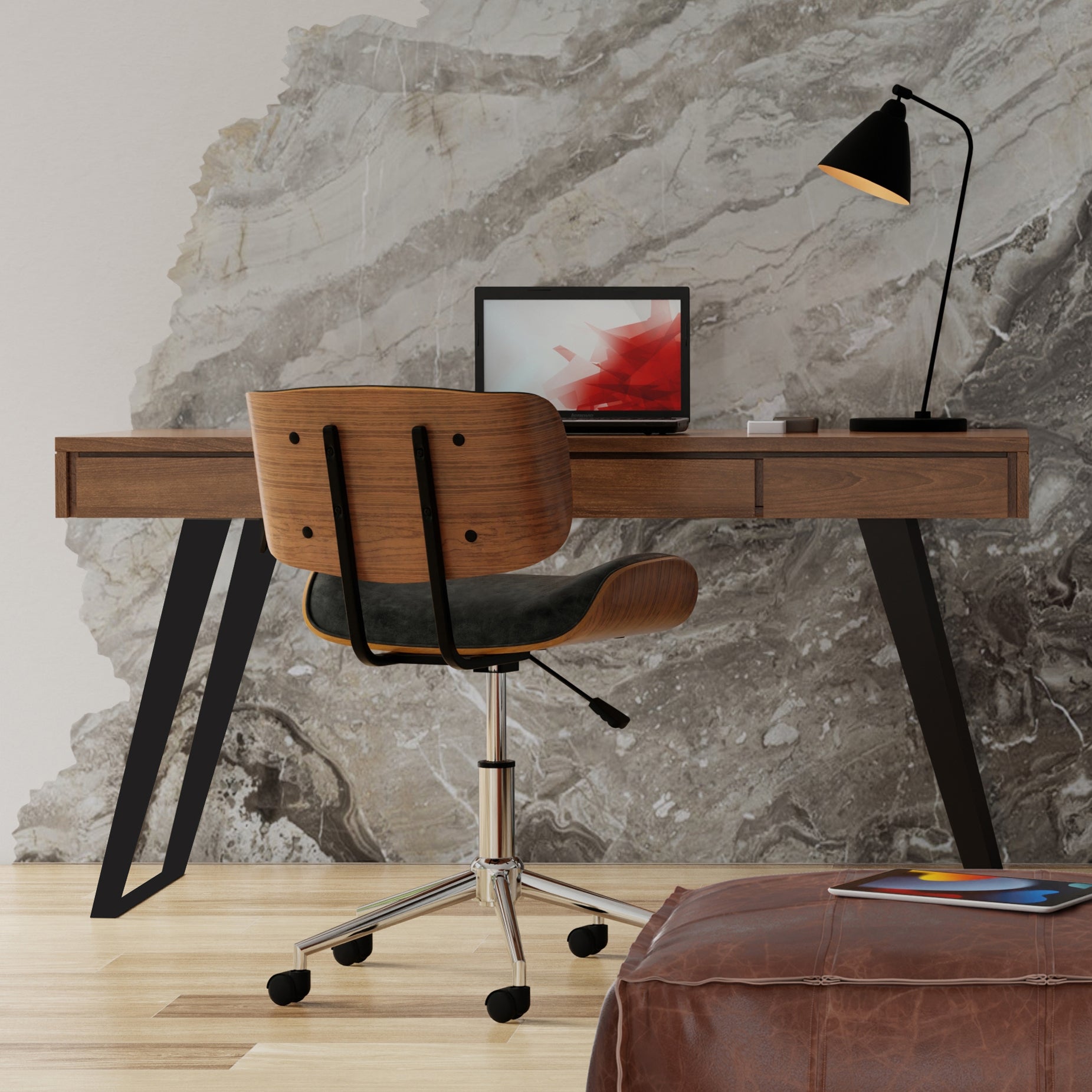 Lowry Desk: Modern Writing Desk | Home Office Furniture