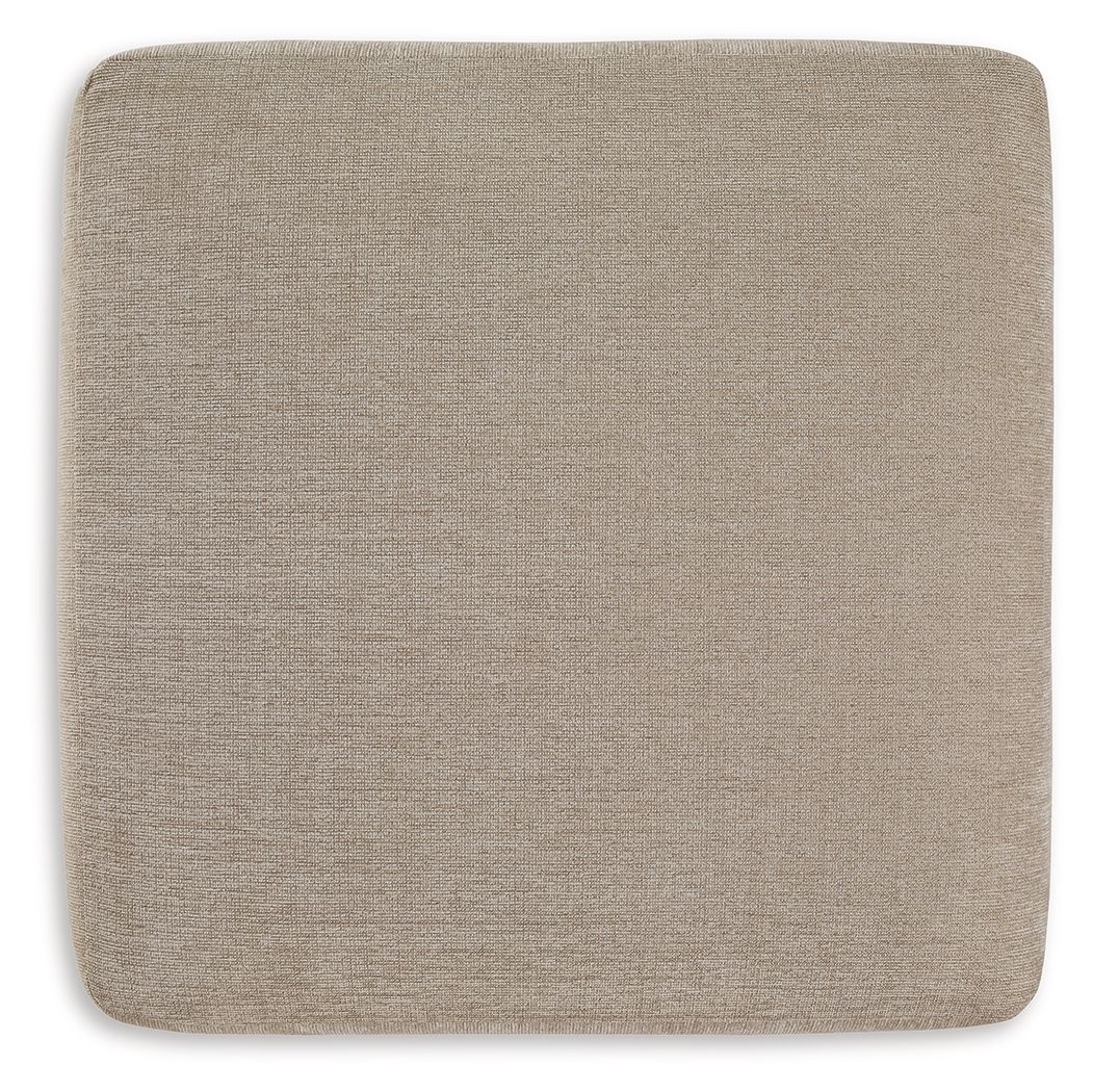 Brogan Bay - Oversized Accent Ottoman - Cork
