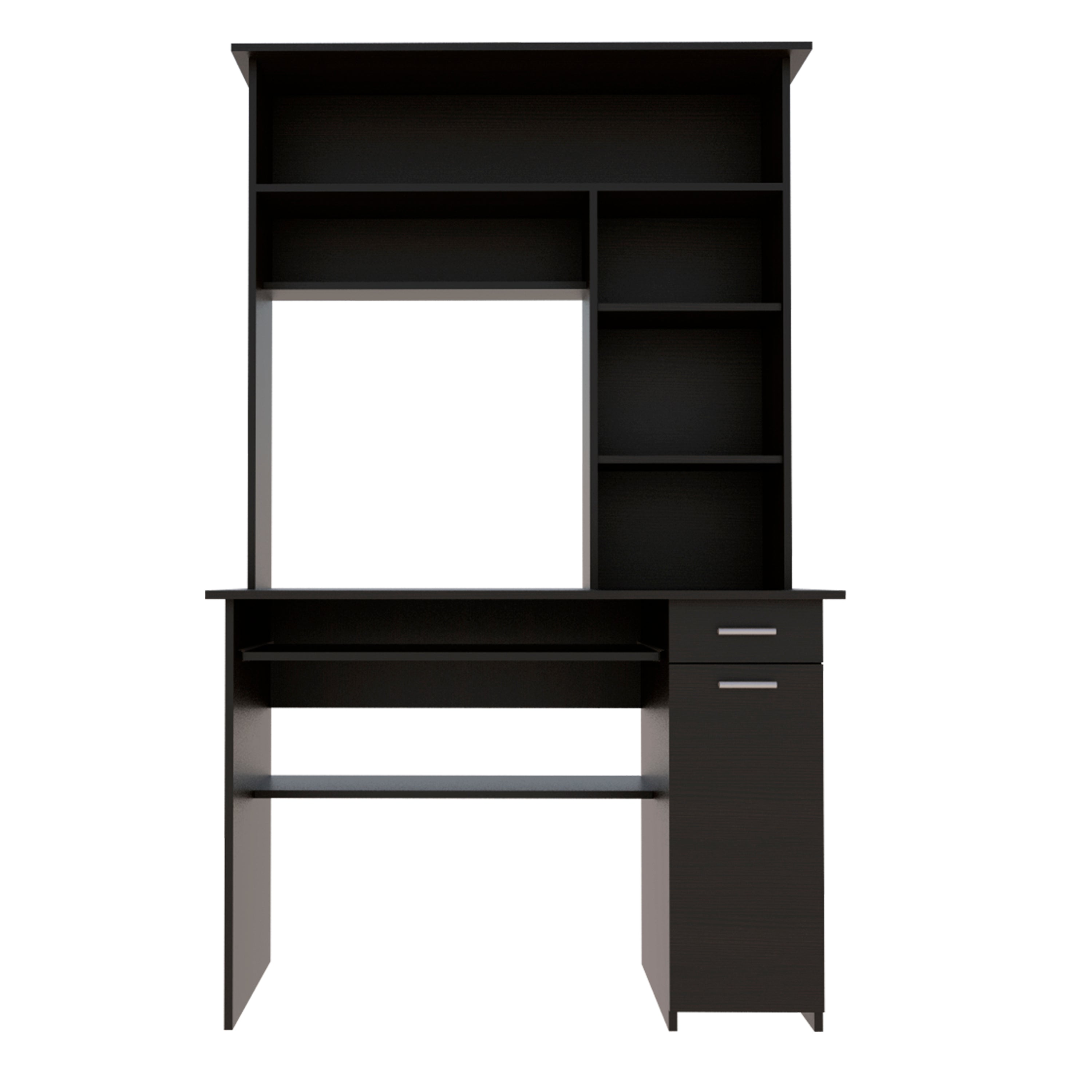 Acequia Black Computer Desk | Office Desk | Modern Design