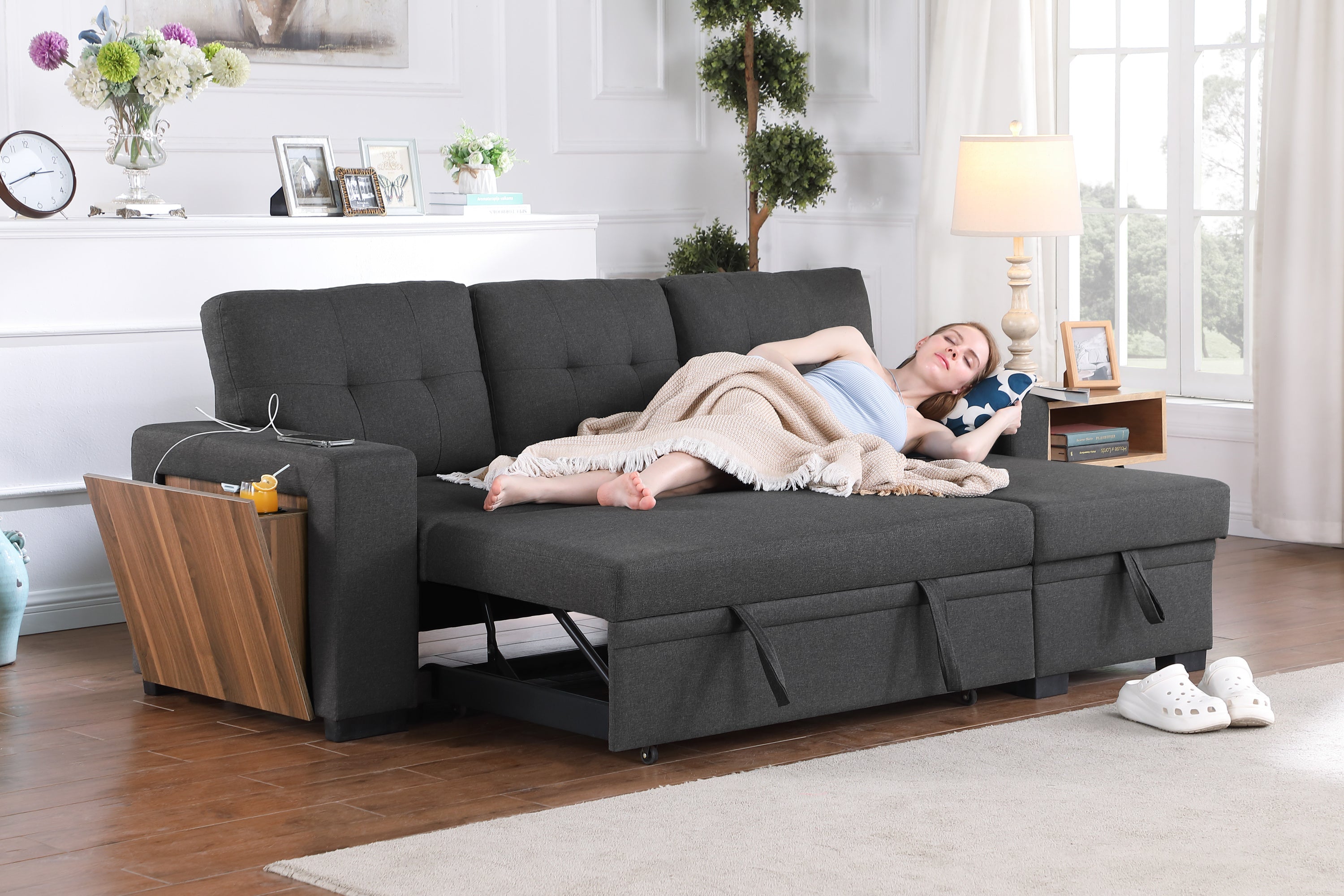 3-Piece Upholstered Sectional Sofa | Comfortable & Stylish