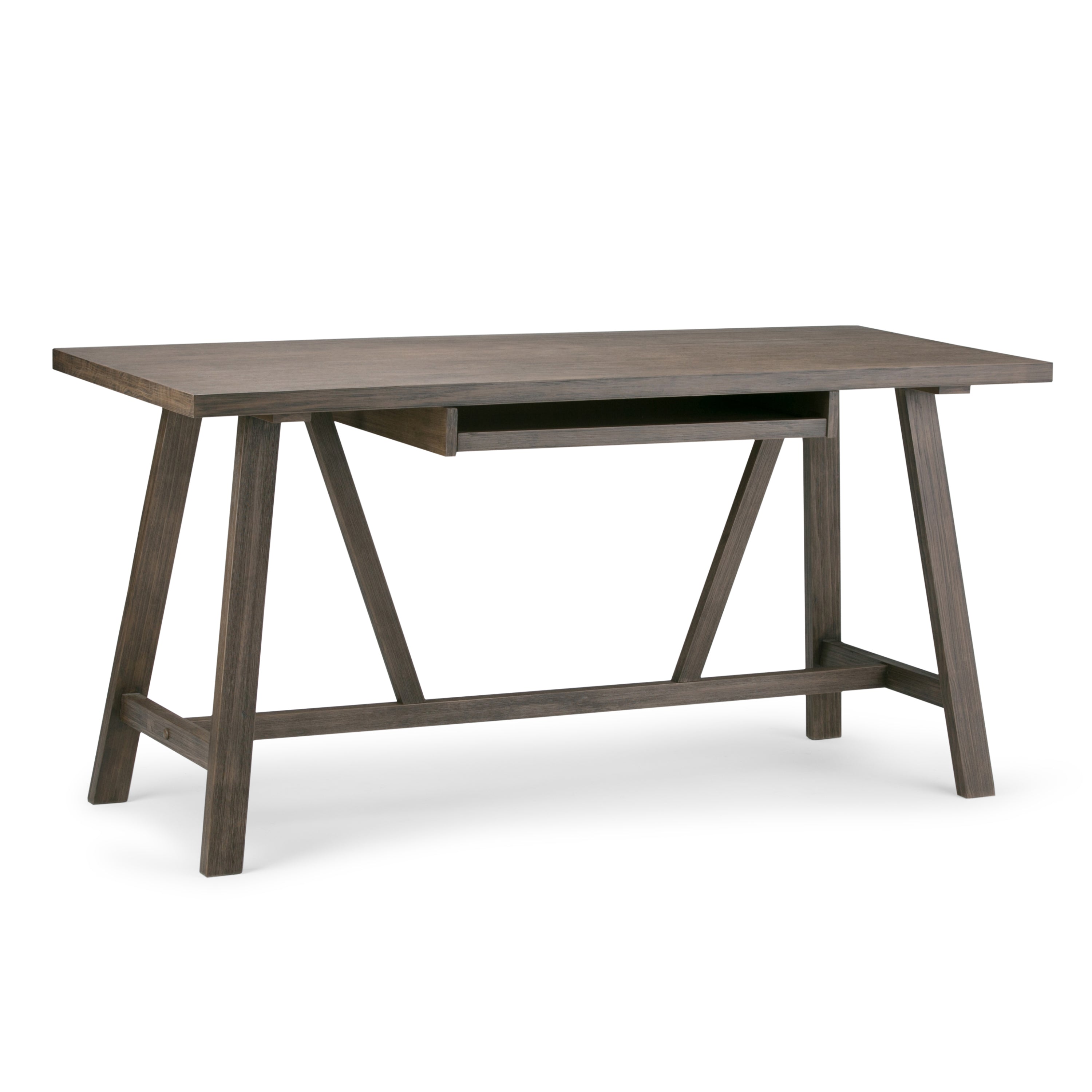 Dylan Desk - Driftwood Finish - Modern Home Office Desk