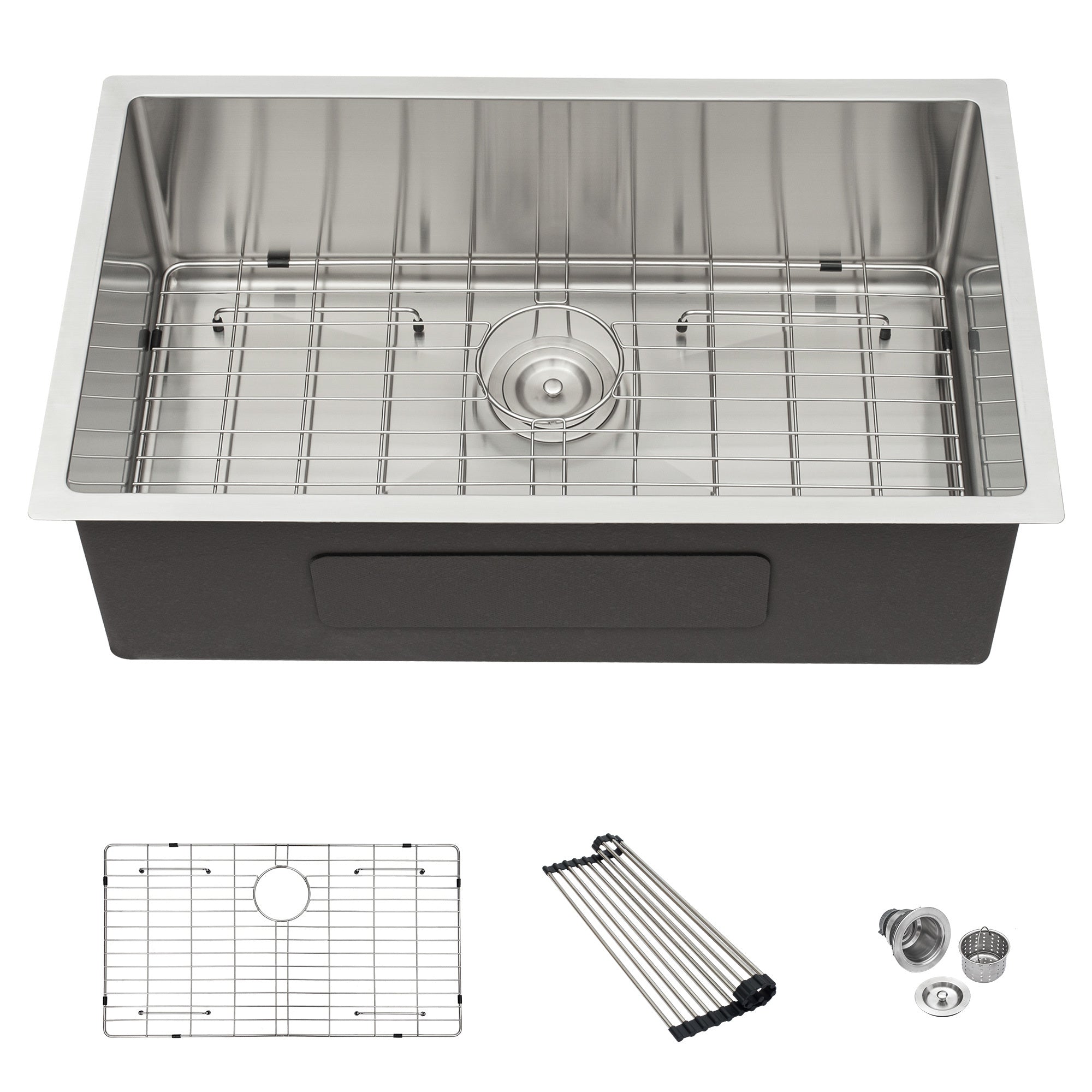 32"x19" Deep Single Bowl Undermount Kitchen Sink