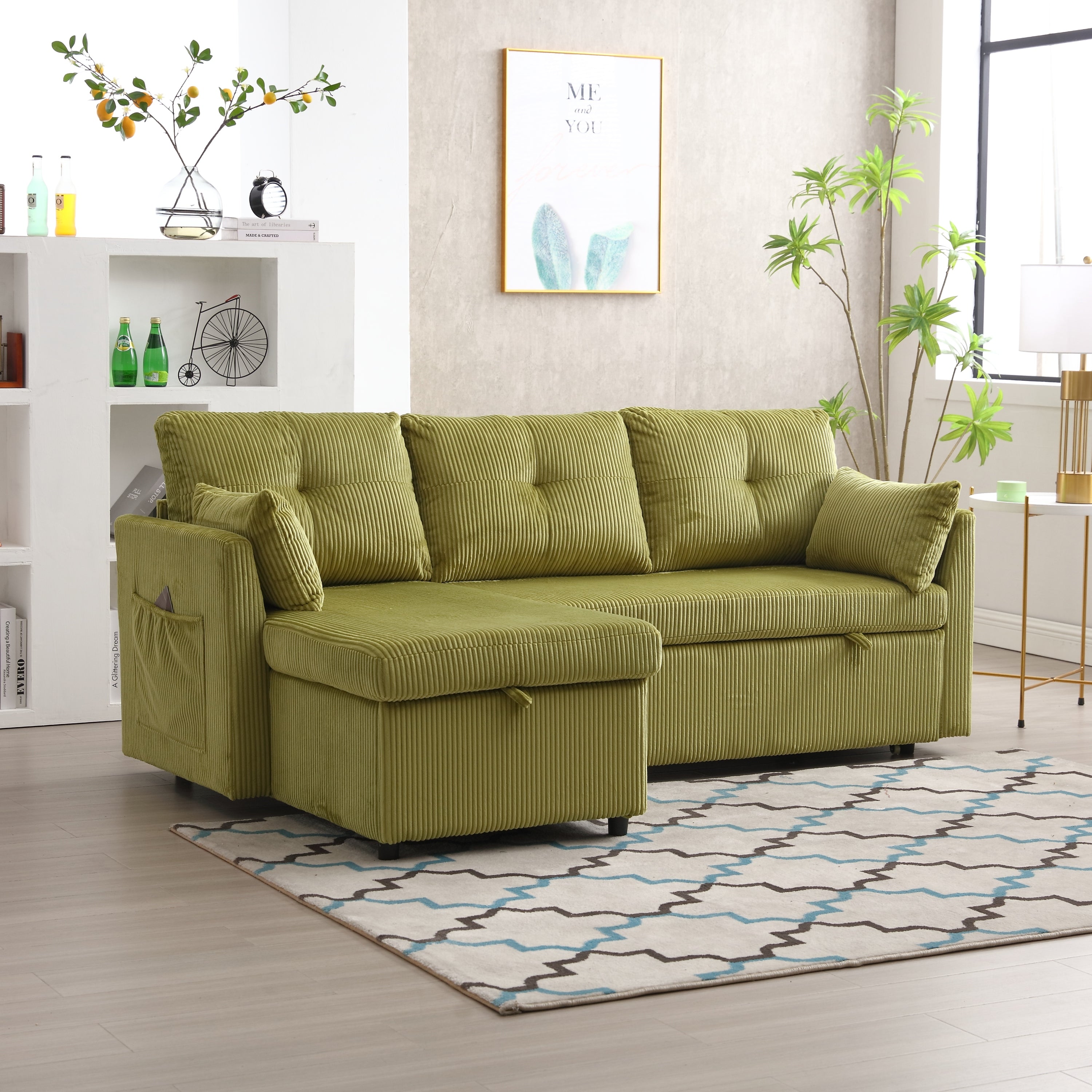 United We Win Modular Sofa: L-Shape, Chaise, Sleeper & Storage