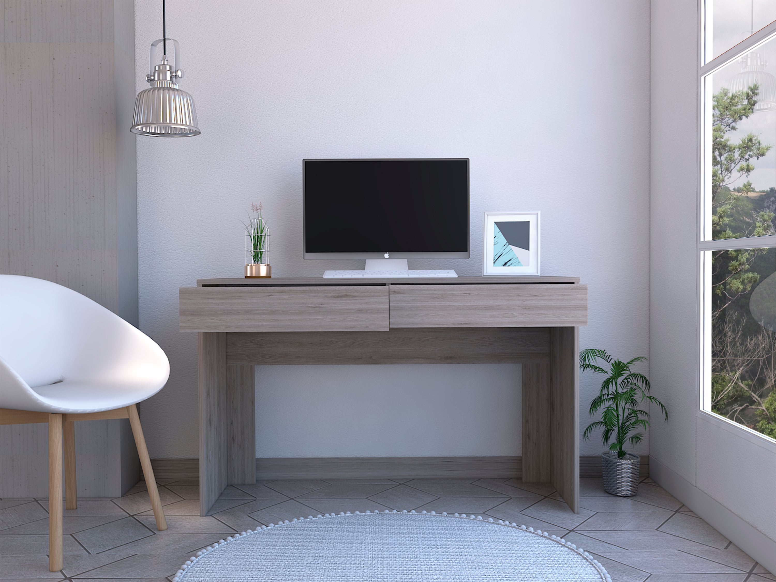 Tampa Computer Desk w/ 2 Drawers