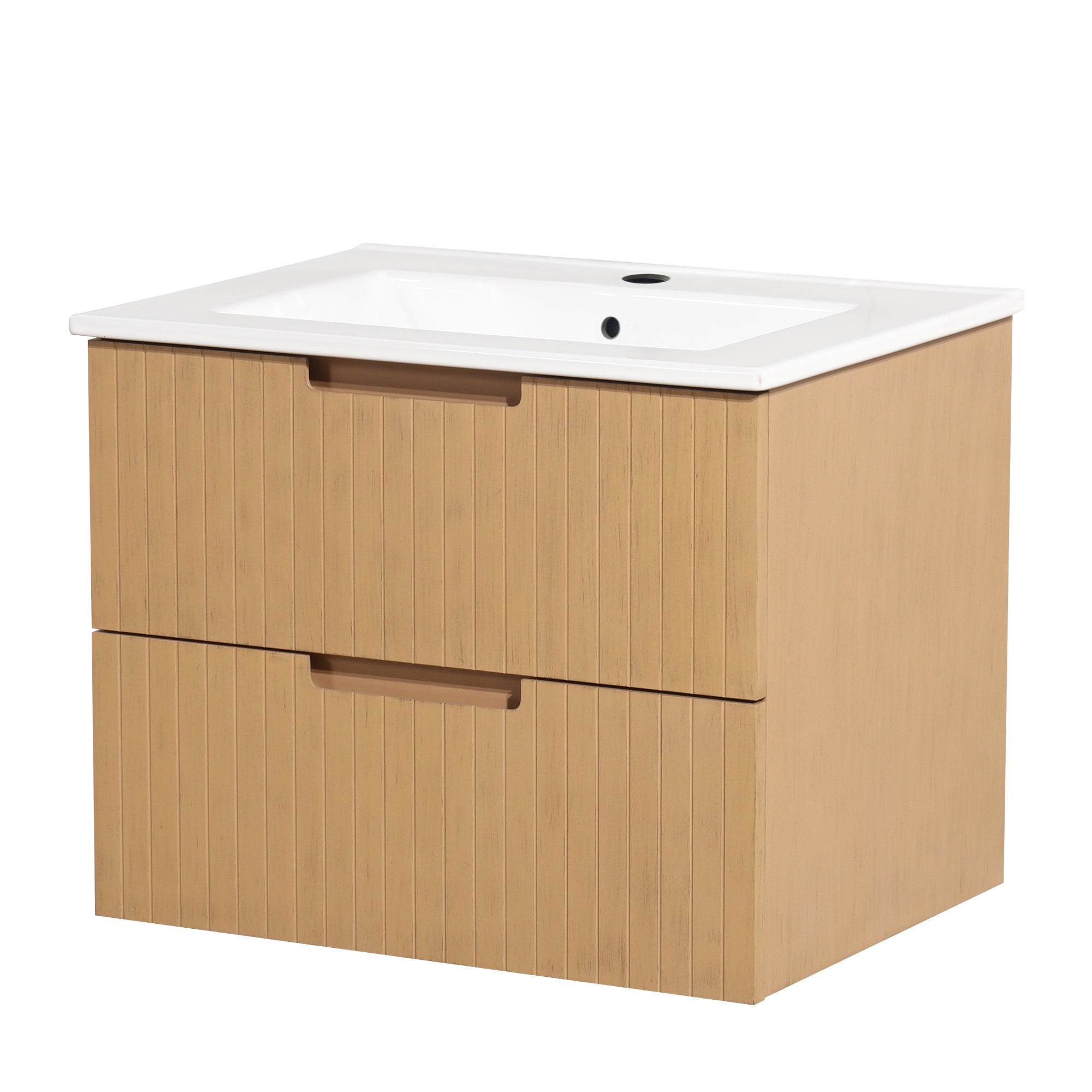 24" Floating Bathroom Vanity with Sink & Drawers