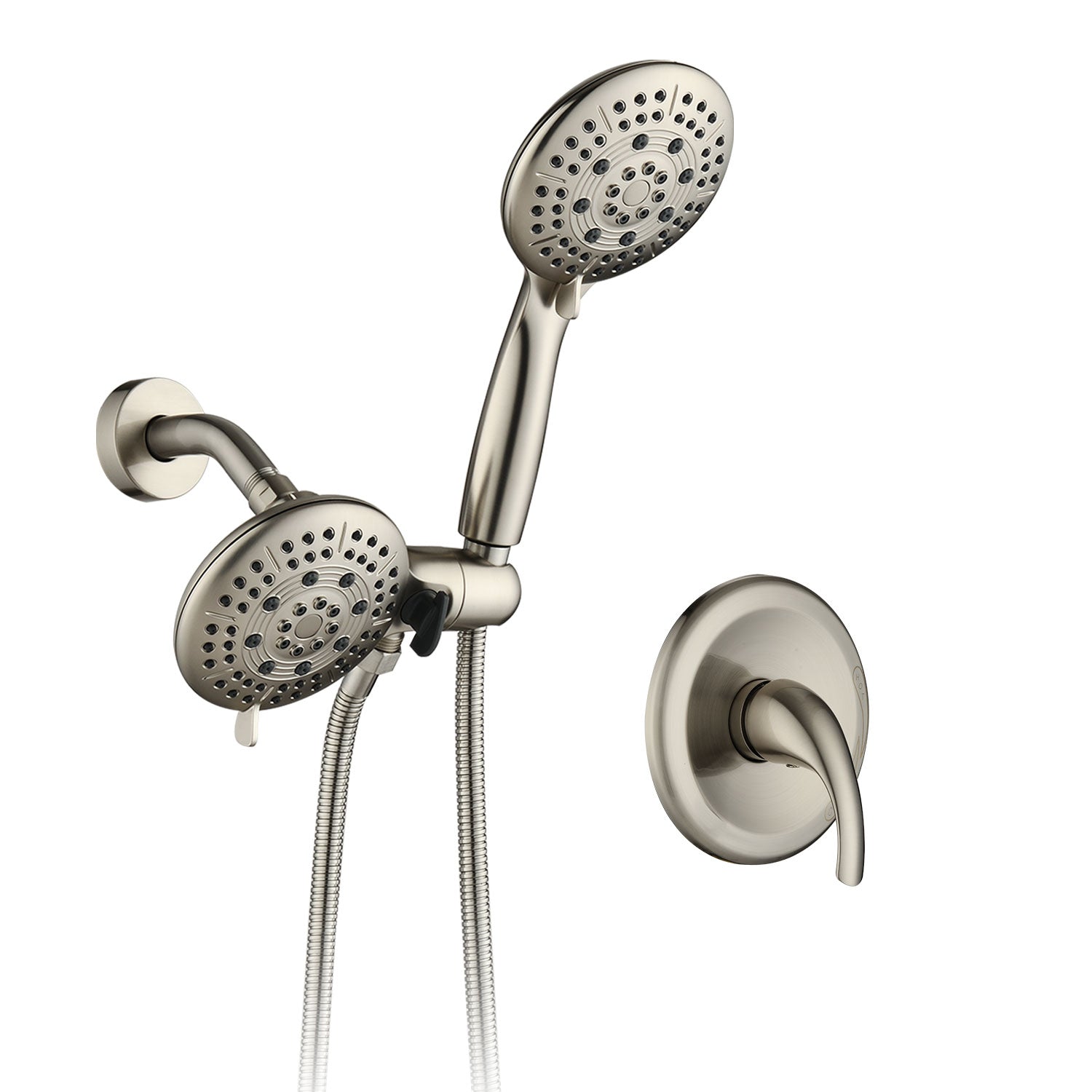 Luxury 6-Spray Rain Shower Head w/Handheld