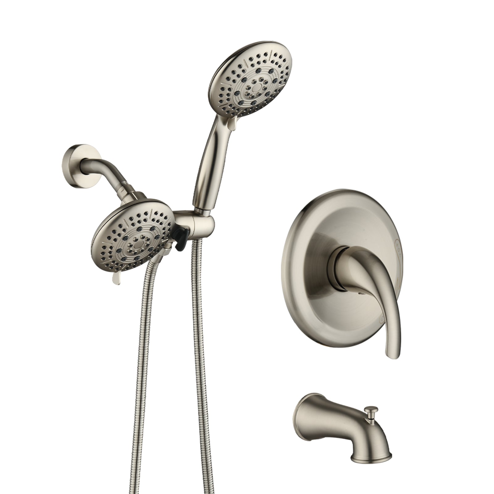 Luxury 6-Function Rain Shower Head Set