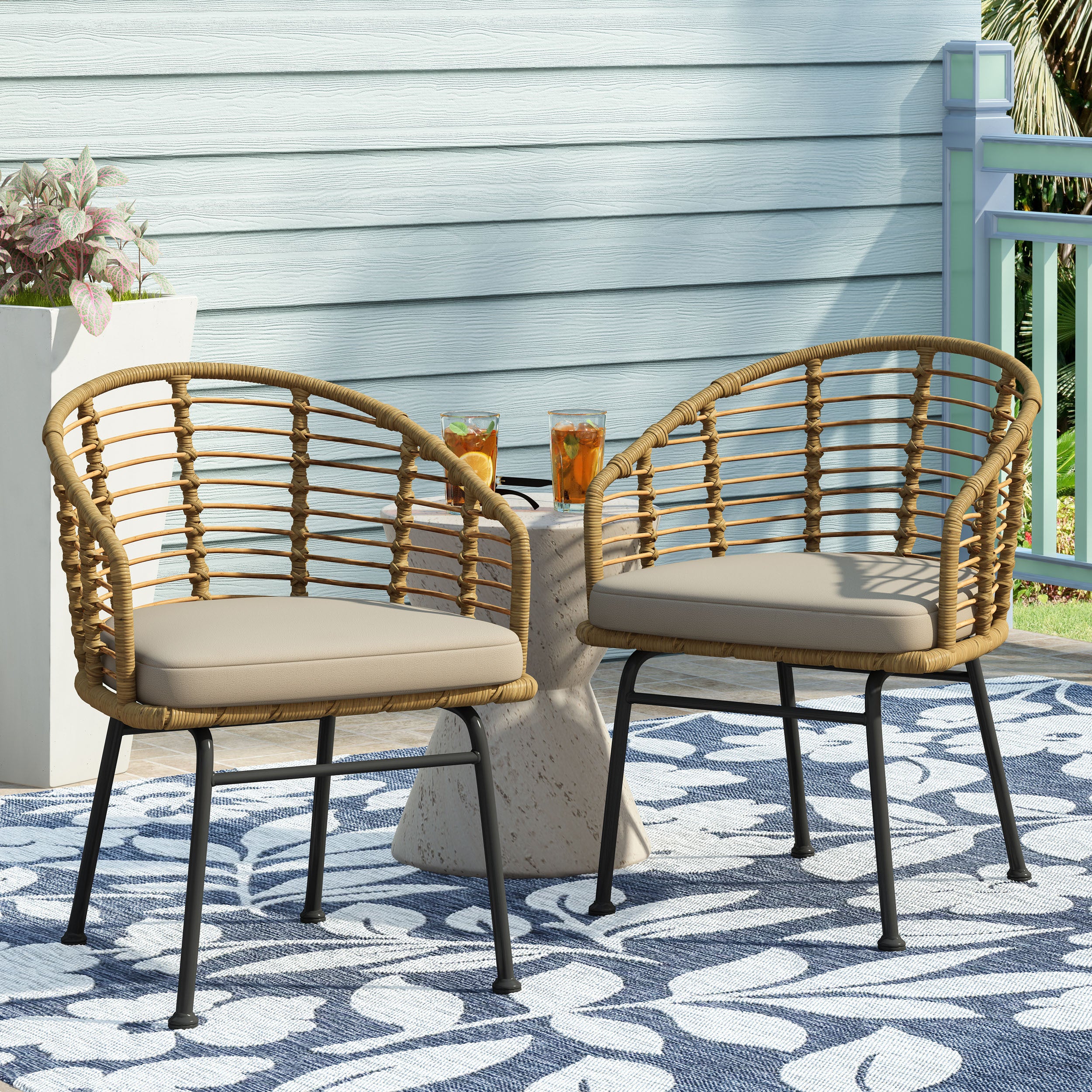RANDY Outdoor Patio Chair | Weather-Resistant Seating