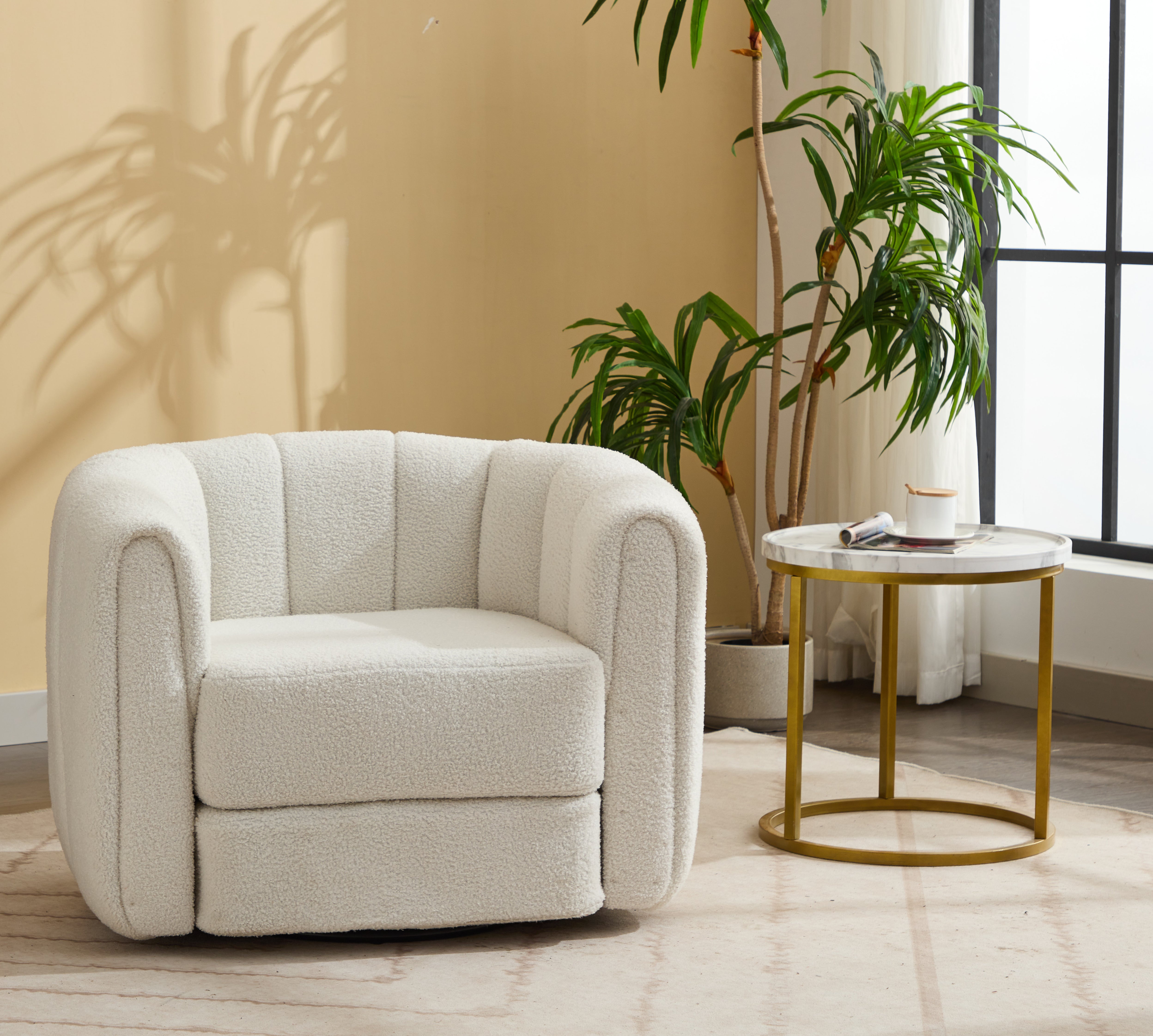 Swivel Accent Chair: Modern & Comfy