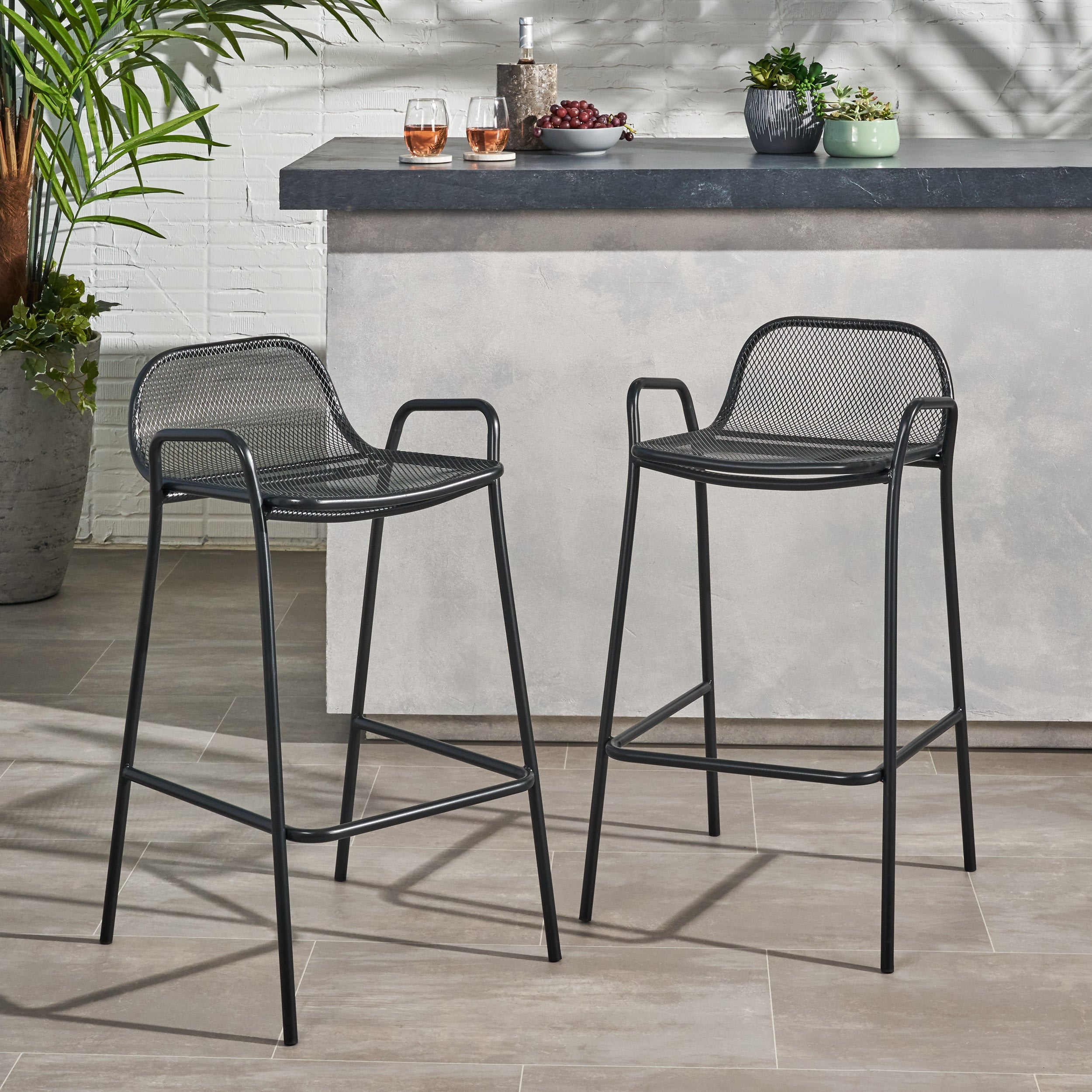 Baltimore Outdoor Barstool | Patio Furniture | Durable & Stylish