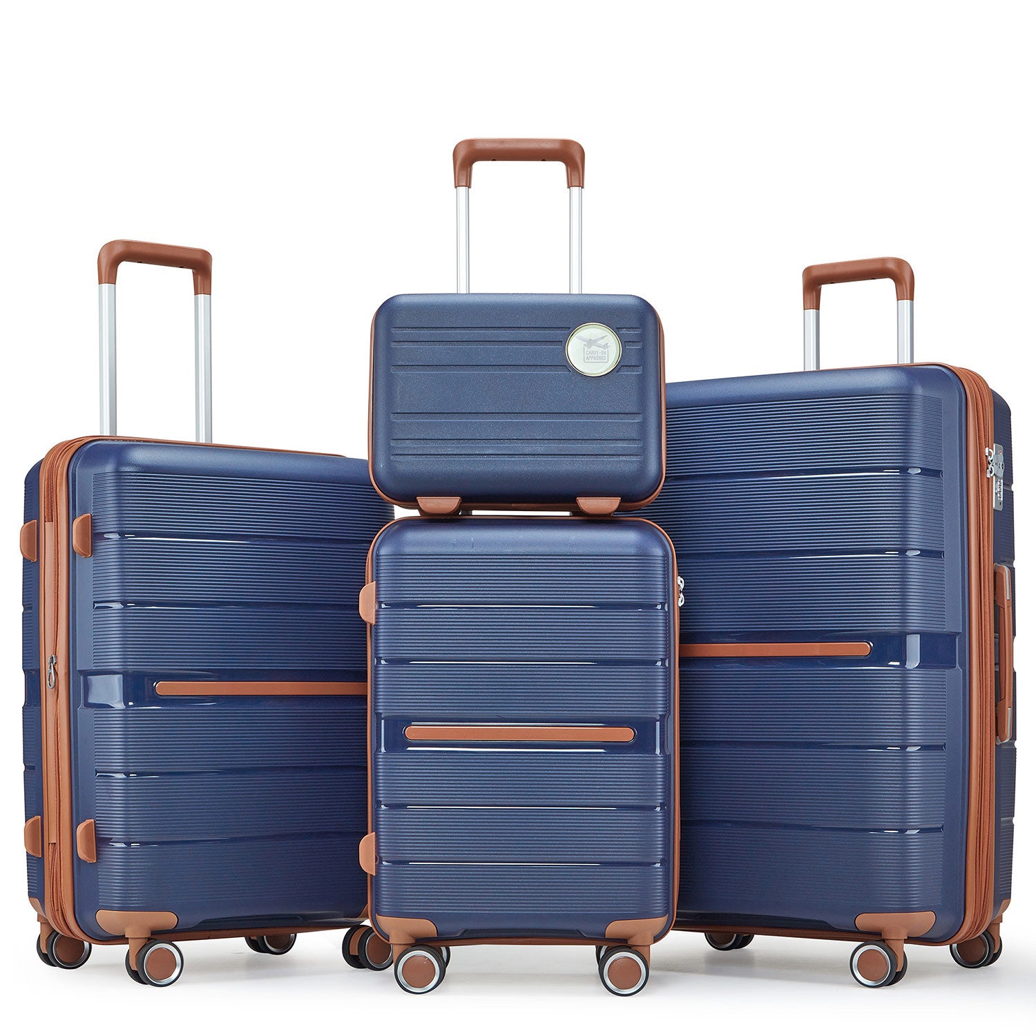 Lightweight Expandable Luggage Sets (4 Piece)