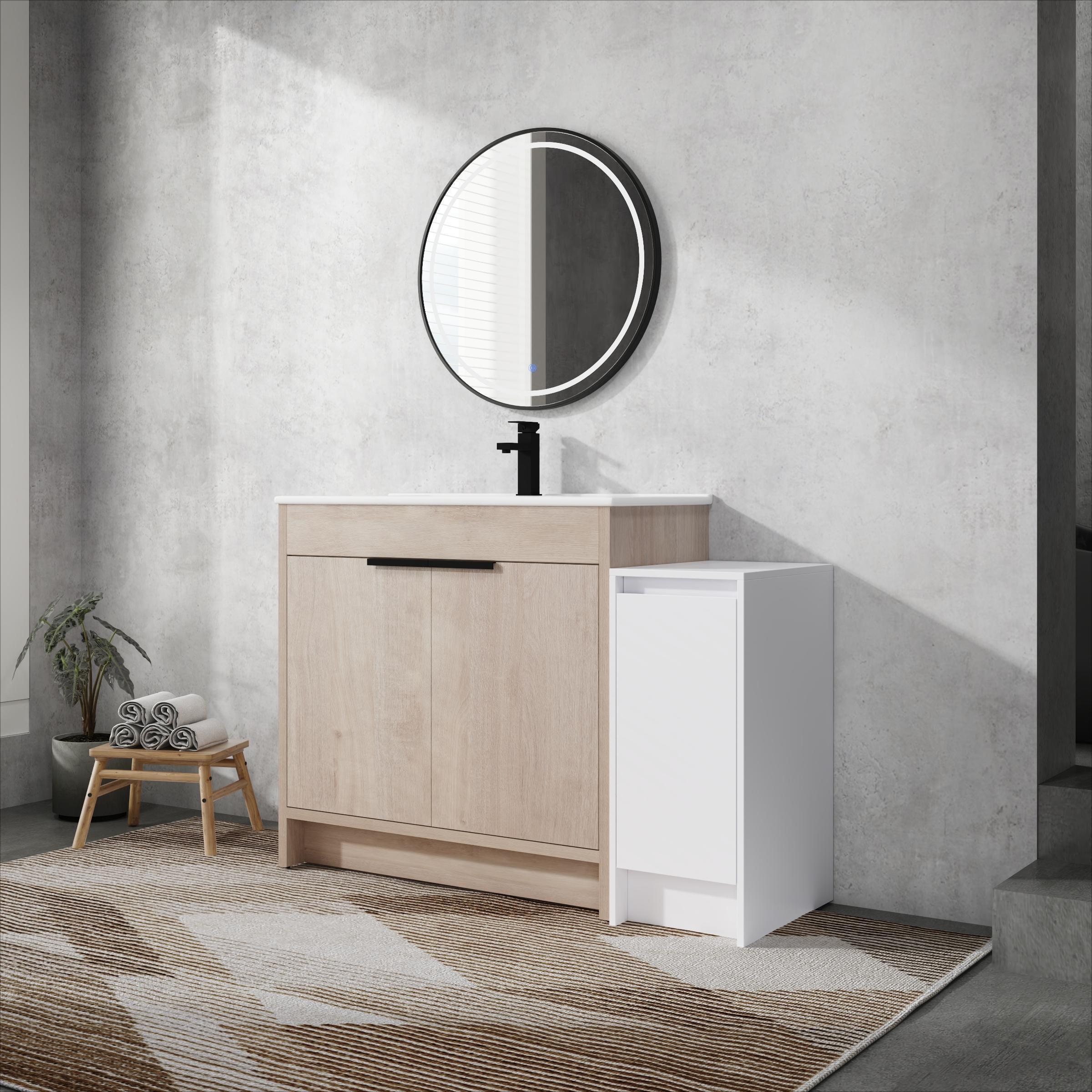 48" Freestanding Bathroom Vanity with Sink & Cabinets