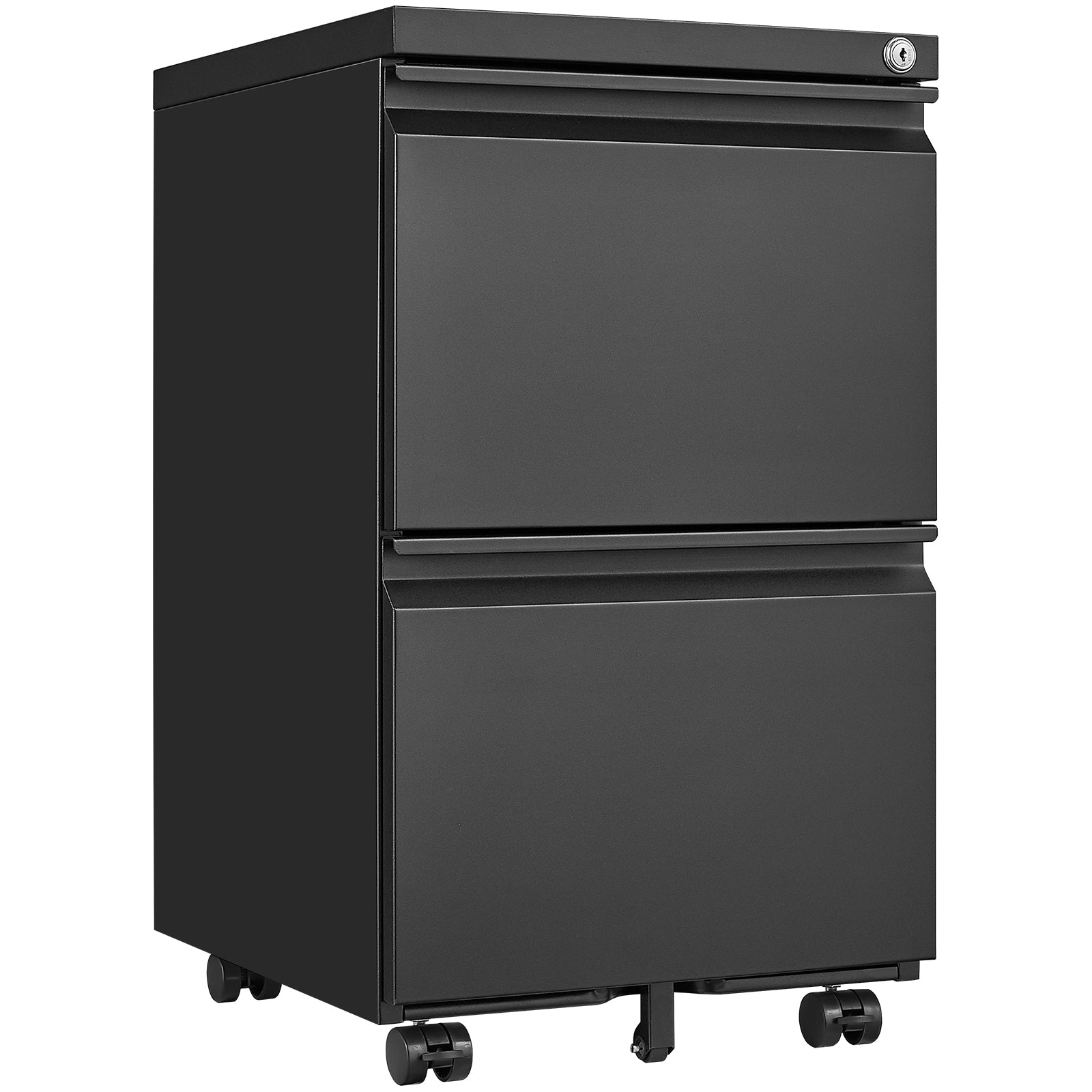 Lockable Metal File Cabinet: Rolling & Mobile