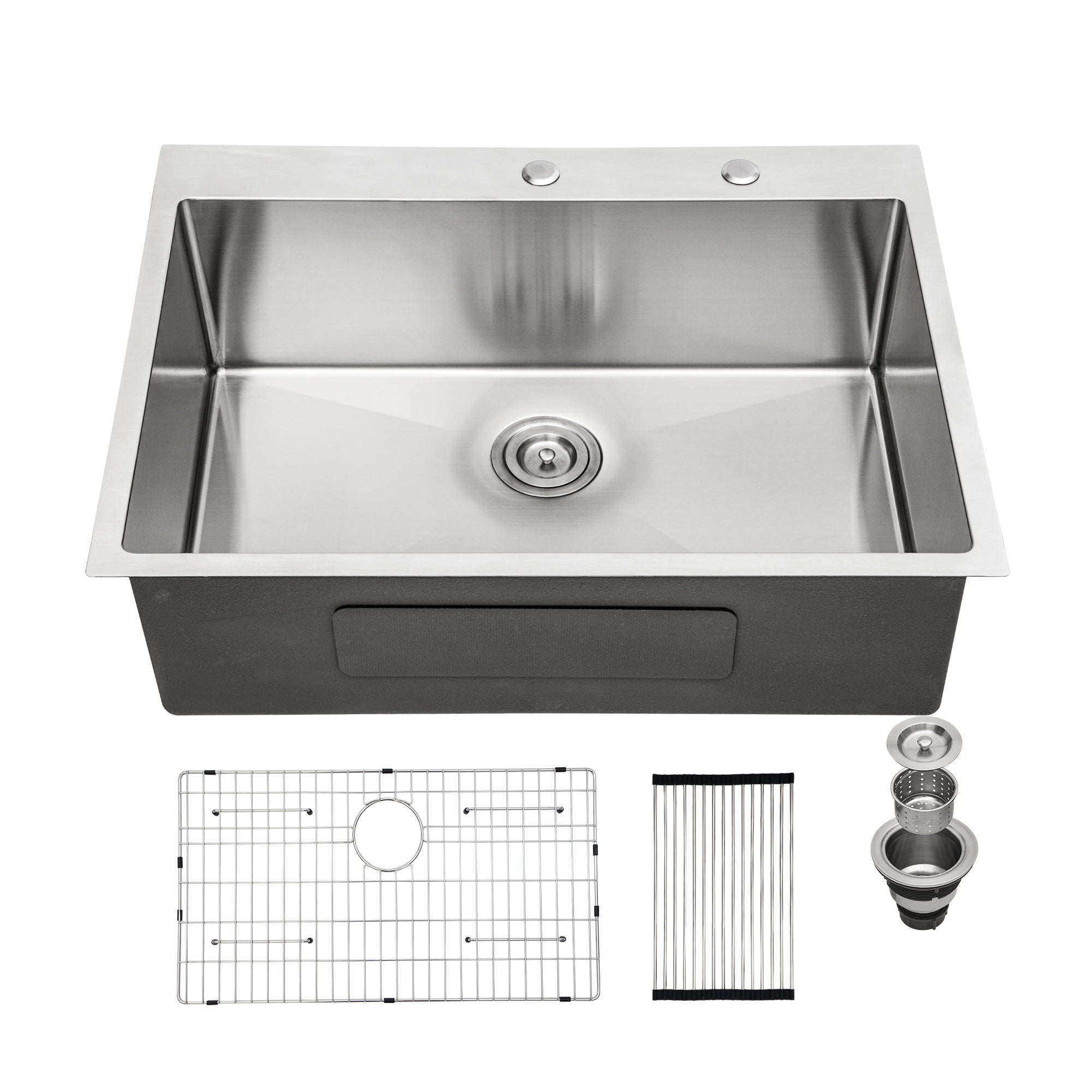 28x22x10" Stainless Steel Kitchen Sink