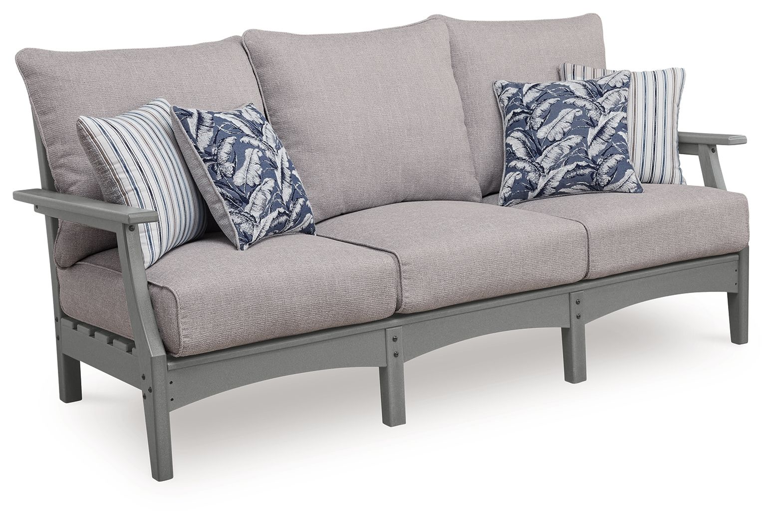 Cove Beach - Sofa With Cushion - Gray