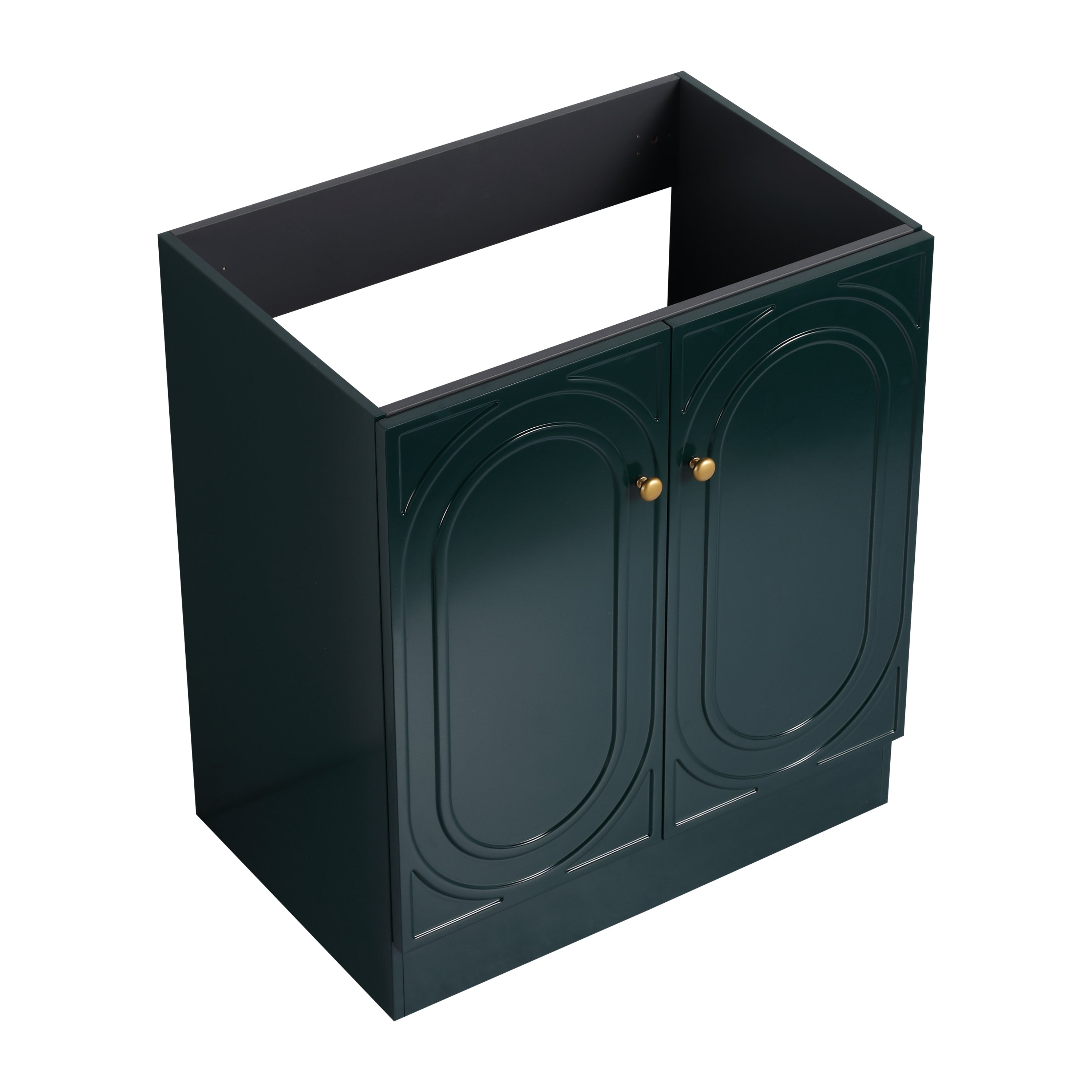 30" Freestanding Bathroom Vanity with 2 Soft-Close Doors (KD)
