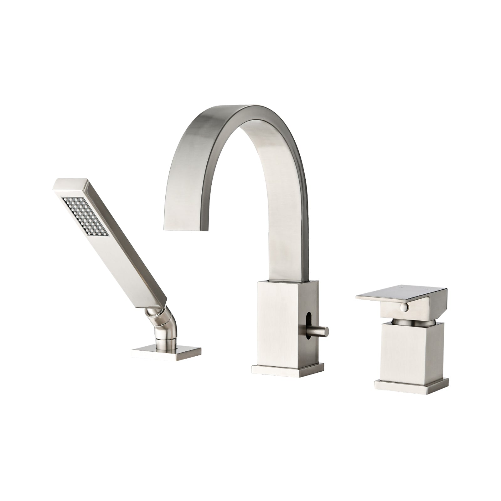 Waterfall Tub Faucet with Hand Shower