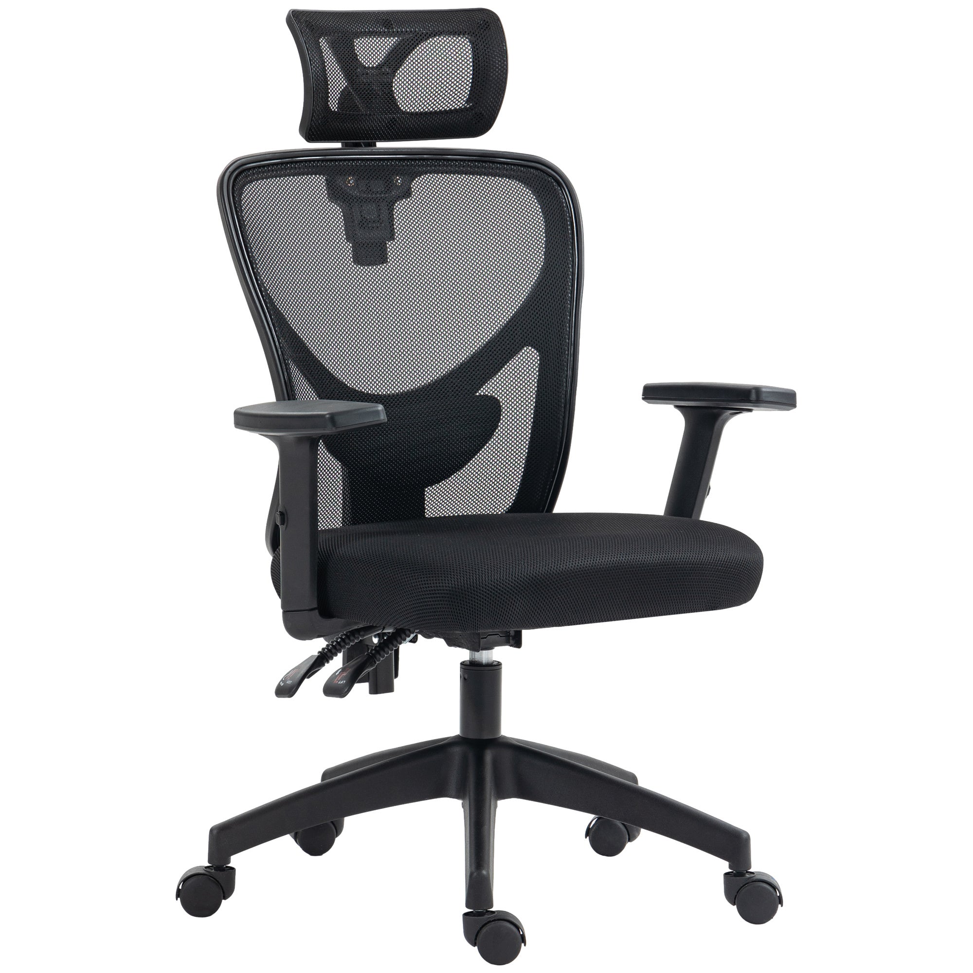 Ergonomic Mesh Office Chair | Lumbar Support & Recline