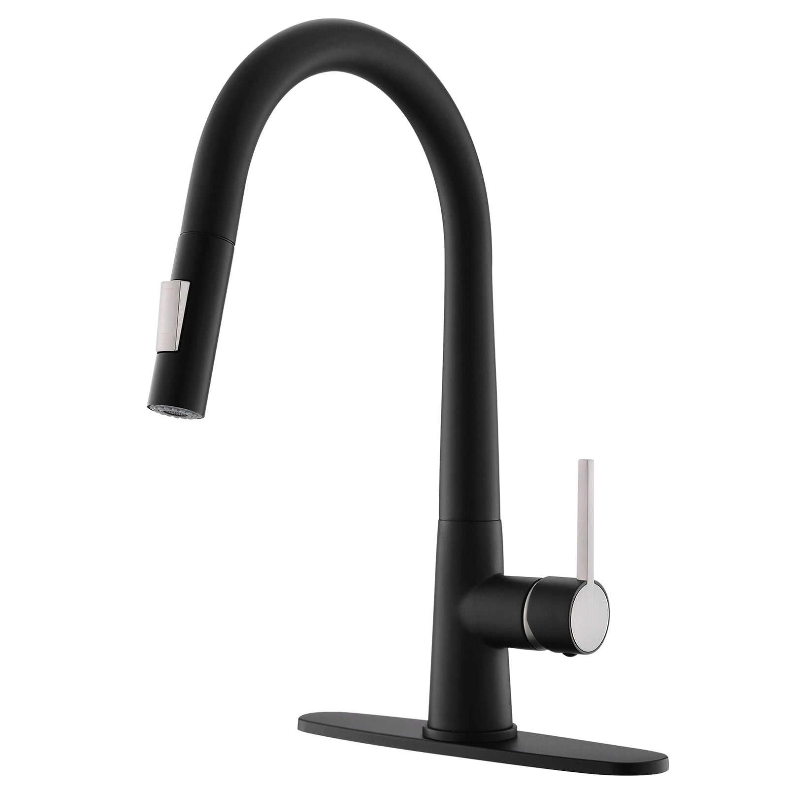 Black Single Handle Kitchen Faucet