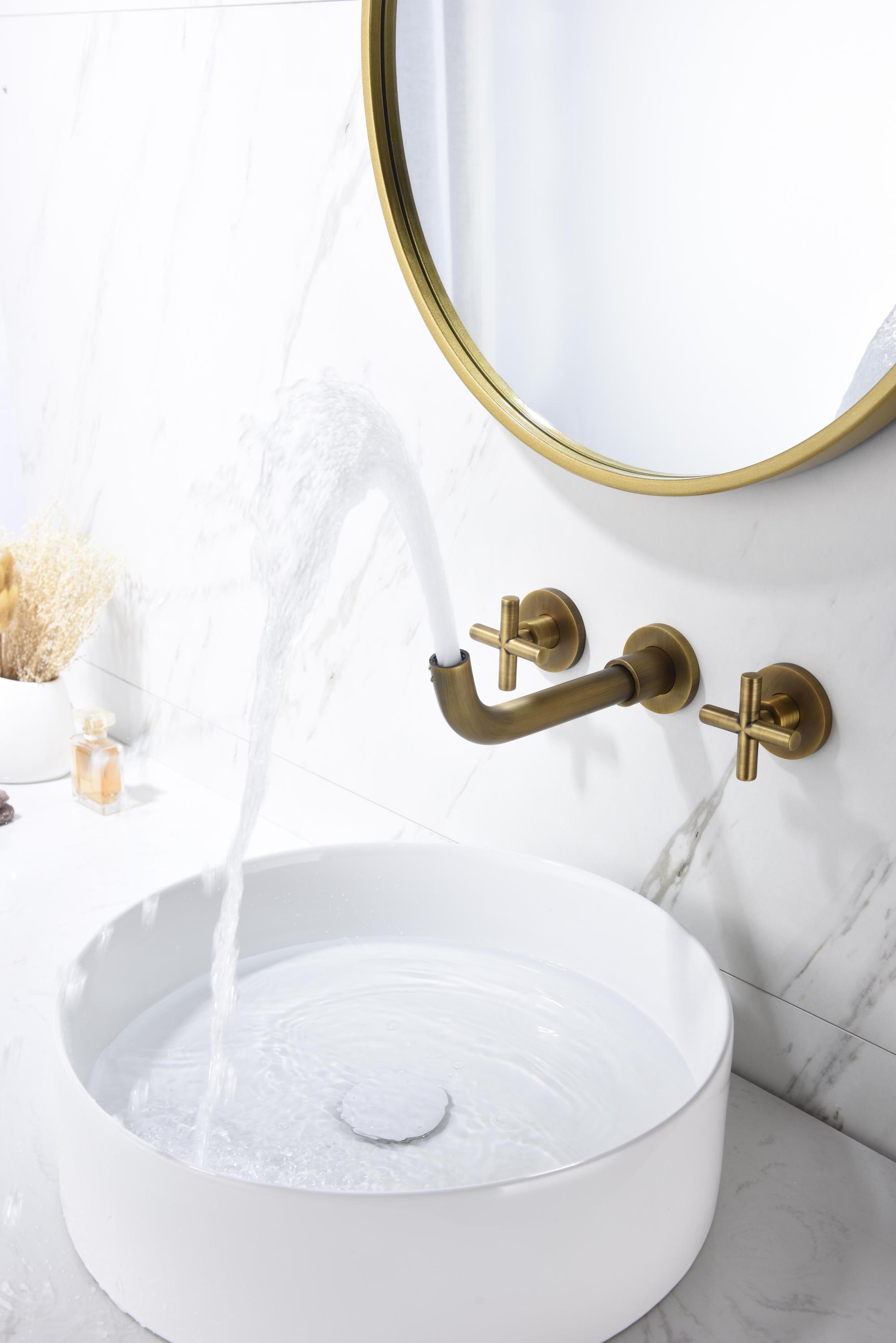 Wall-Mounted Bathroom Faucet: Sink & Style
