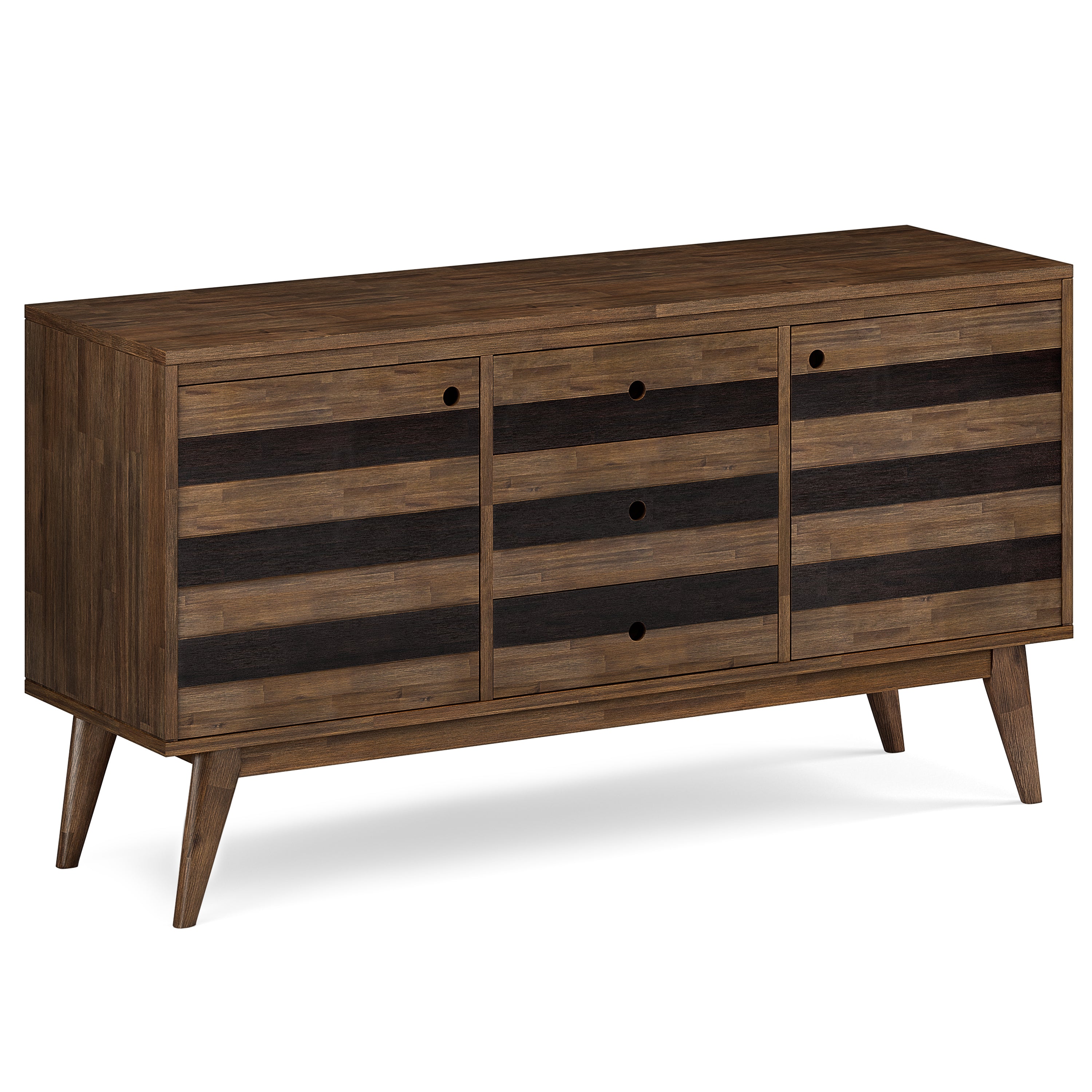Clarkson Sideboard Buffet - Rustic Natural Aged Brown