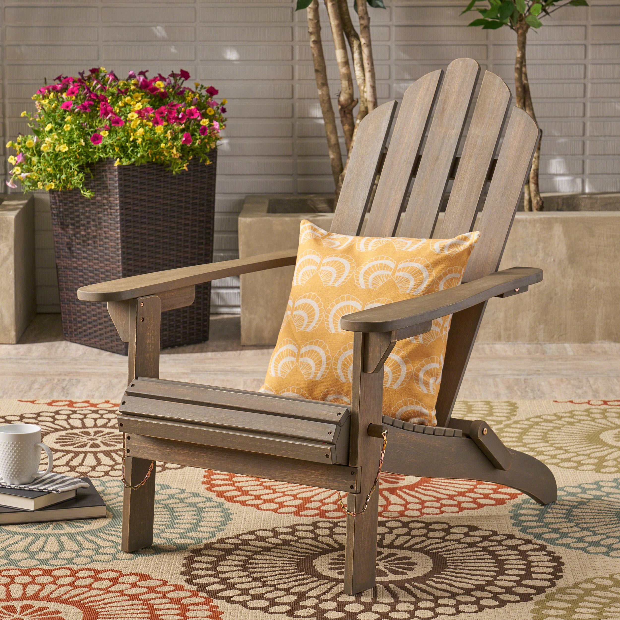 Hollywood Foldable Adirondack Chair: Relax in Style