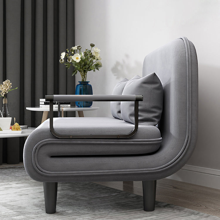 Folding sofa chair grey