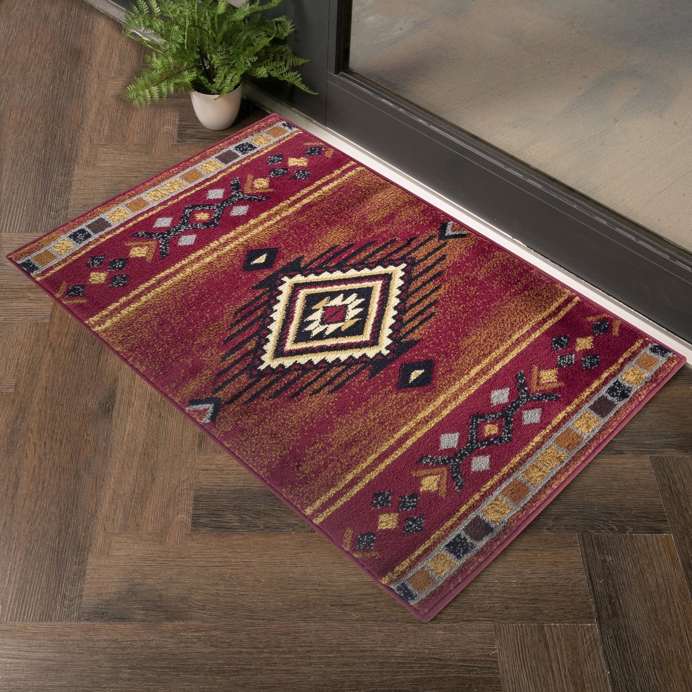 Tribes GC_YLS4002 Rug: 2x3 ft Southwest