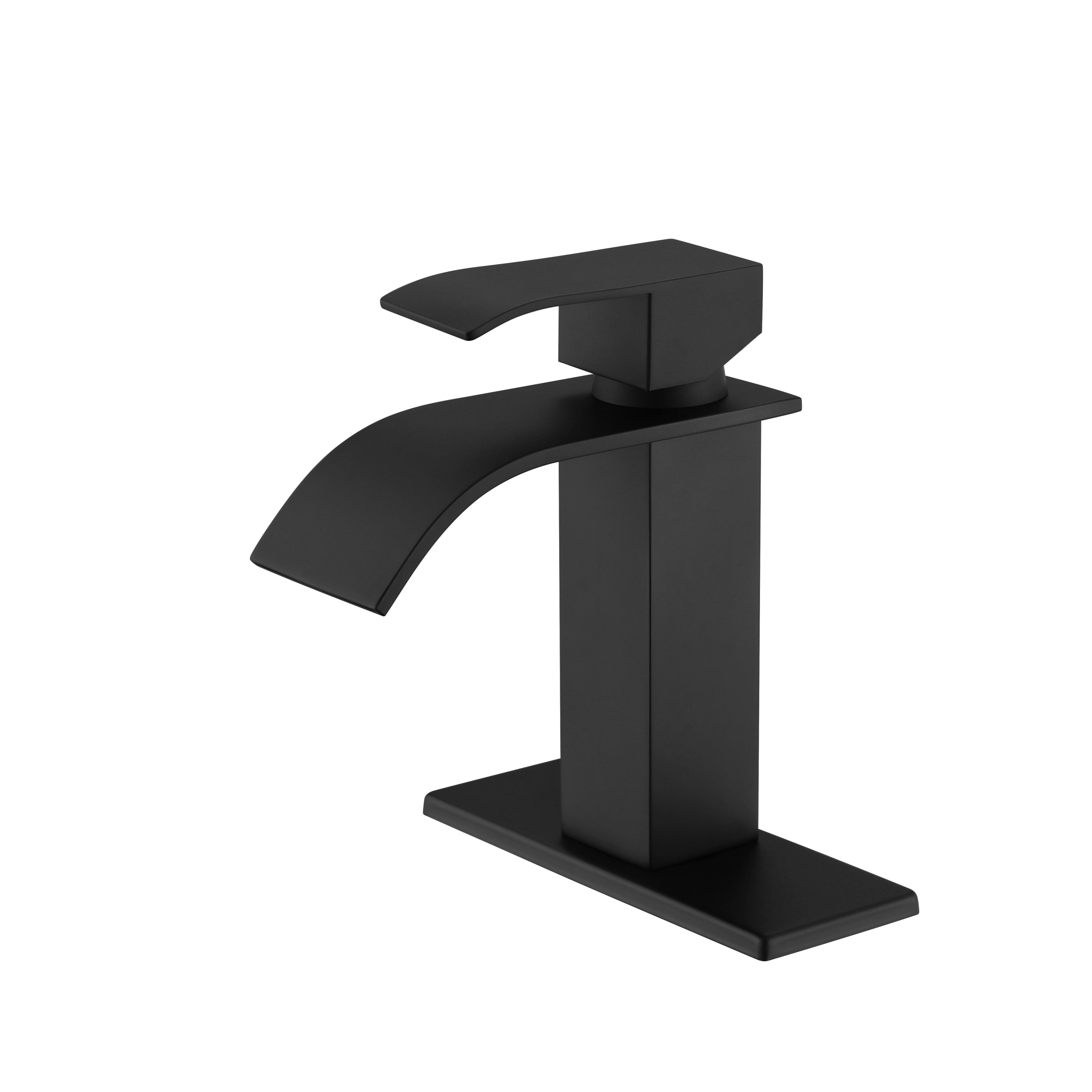 Single Handle Waterfall Bathroom Faucet