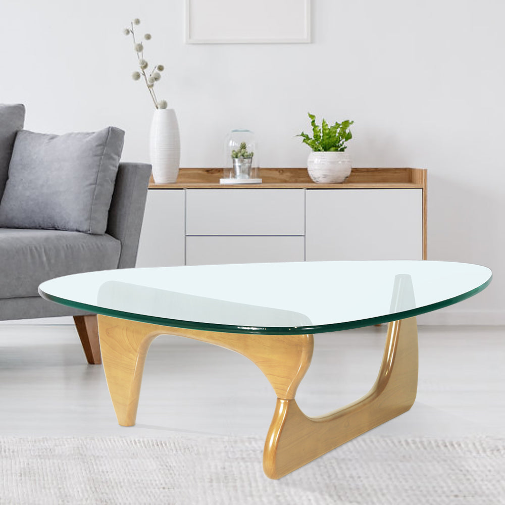 Modern Triangle Coffee Table | Chic Home Decor