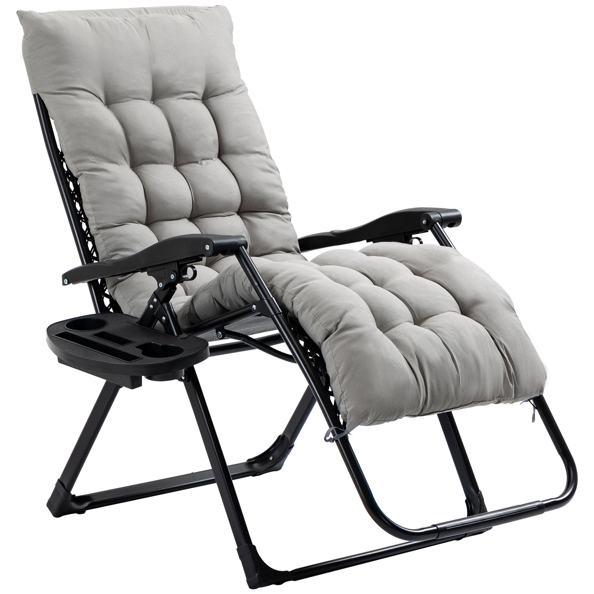 Outsunny Zero Gravity Chair: Recline & Relax