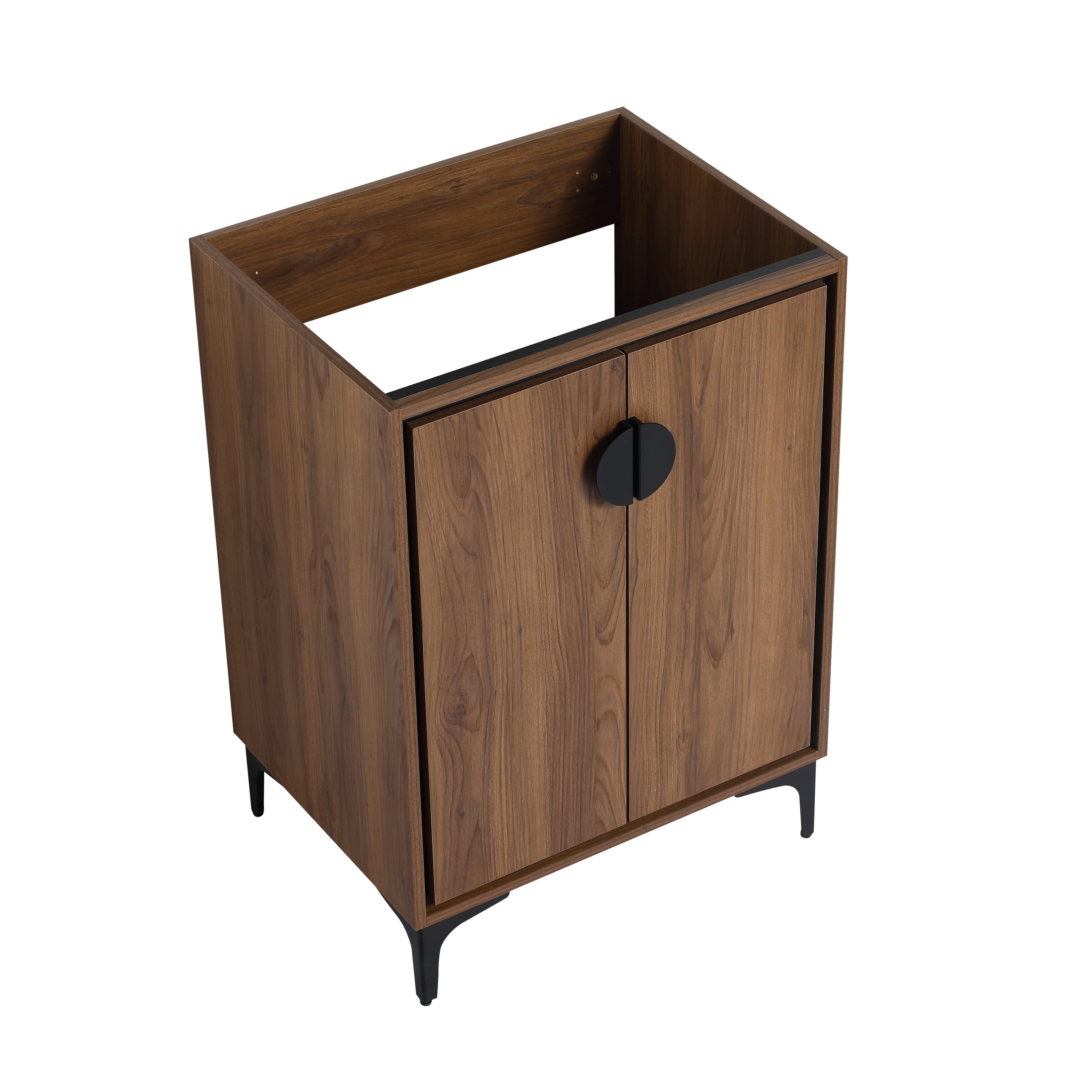 24" Modern Bathroom Vanity with 2 Doors