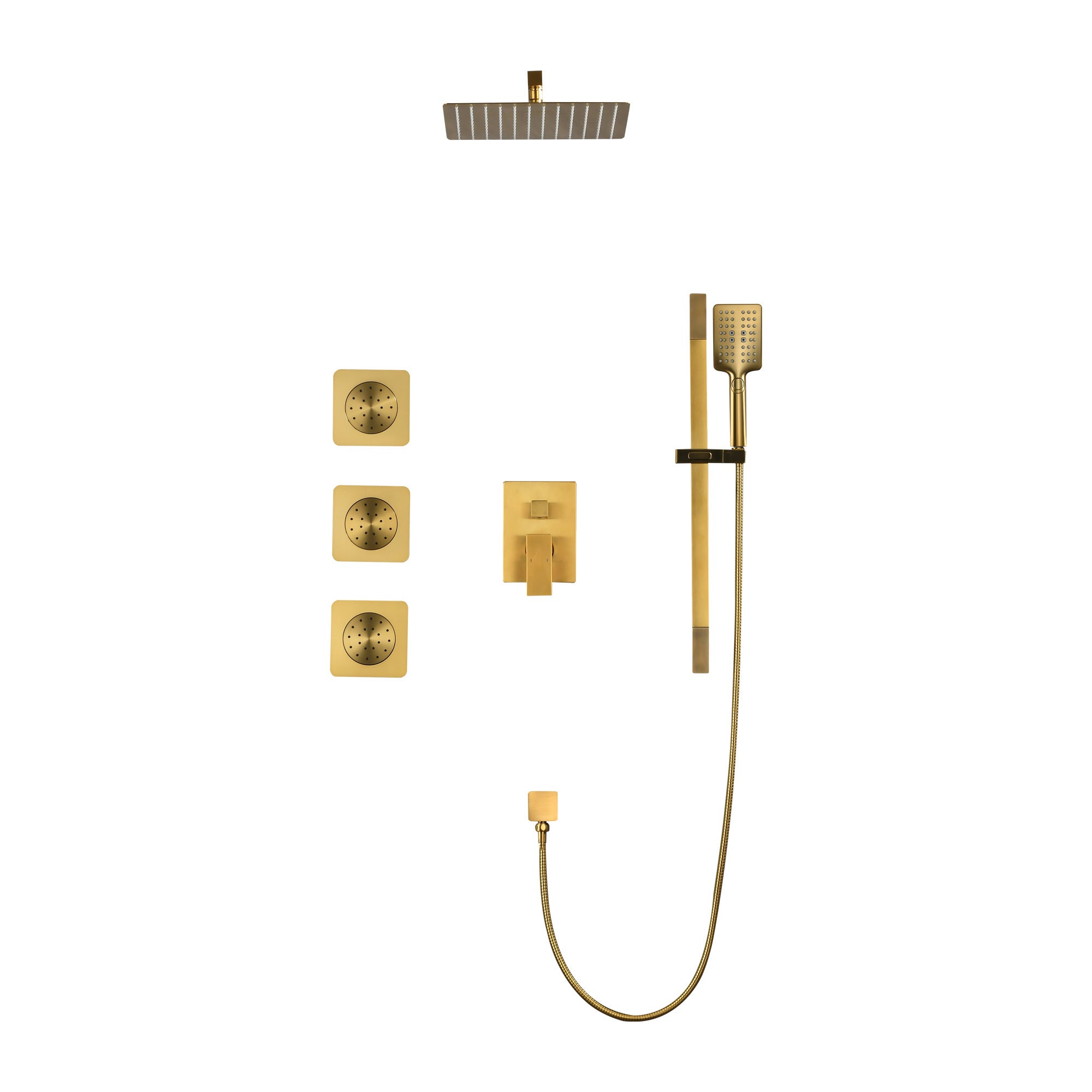 Luxury Shower System: 8-Piece Complete Set