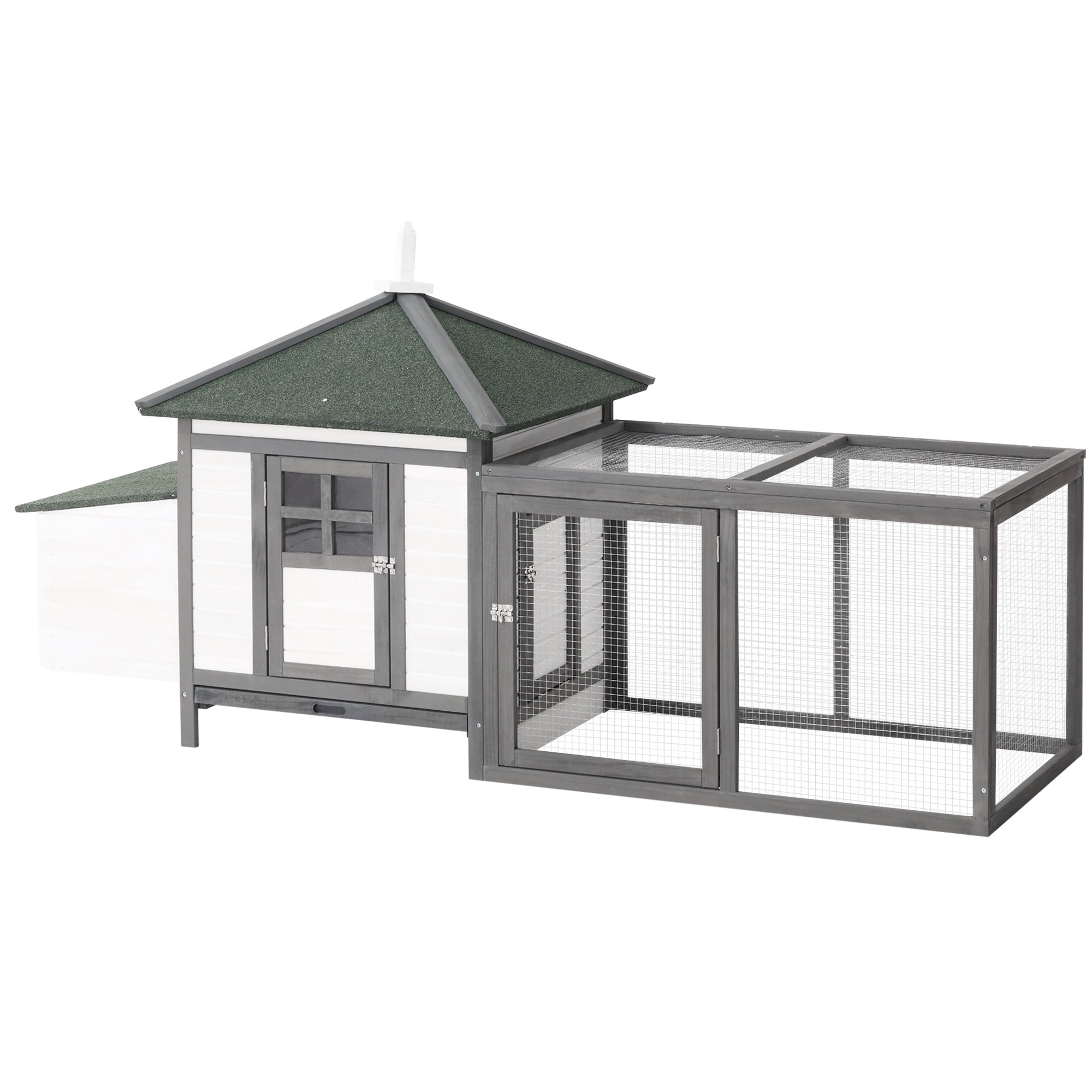 77 Wooden Chicken Coop: Hen House & Ramp