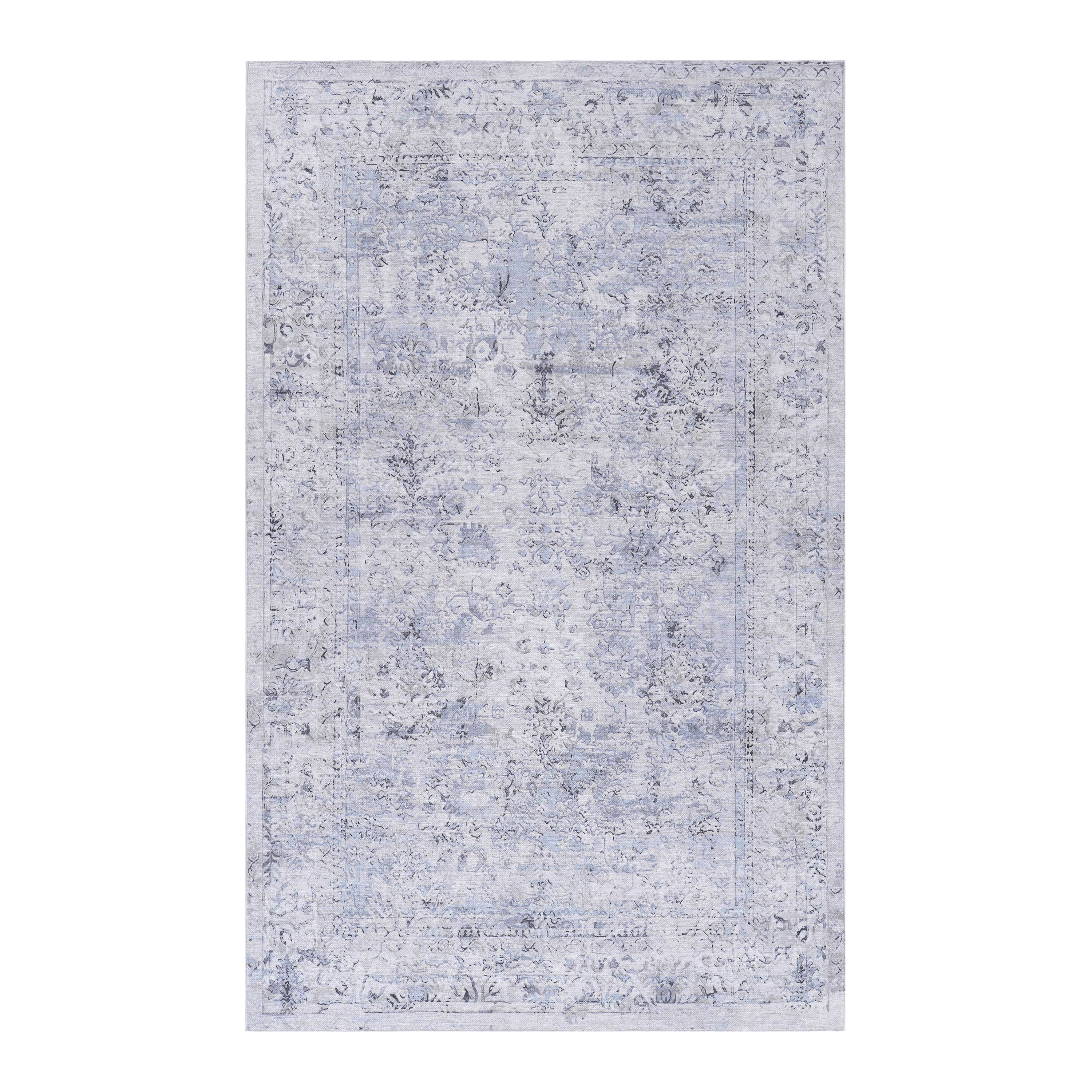 2x3 Machine Washable Area Rug, Non-Slip, Pet-Friendly