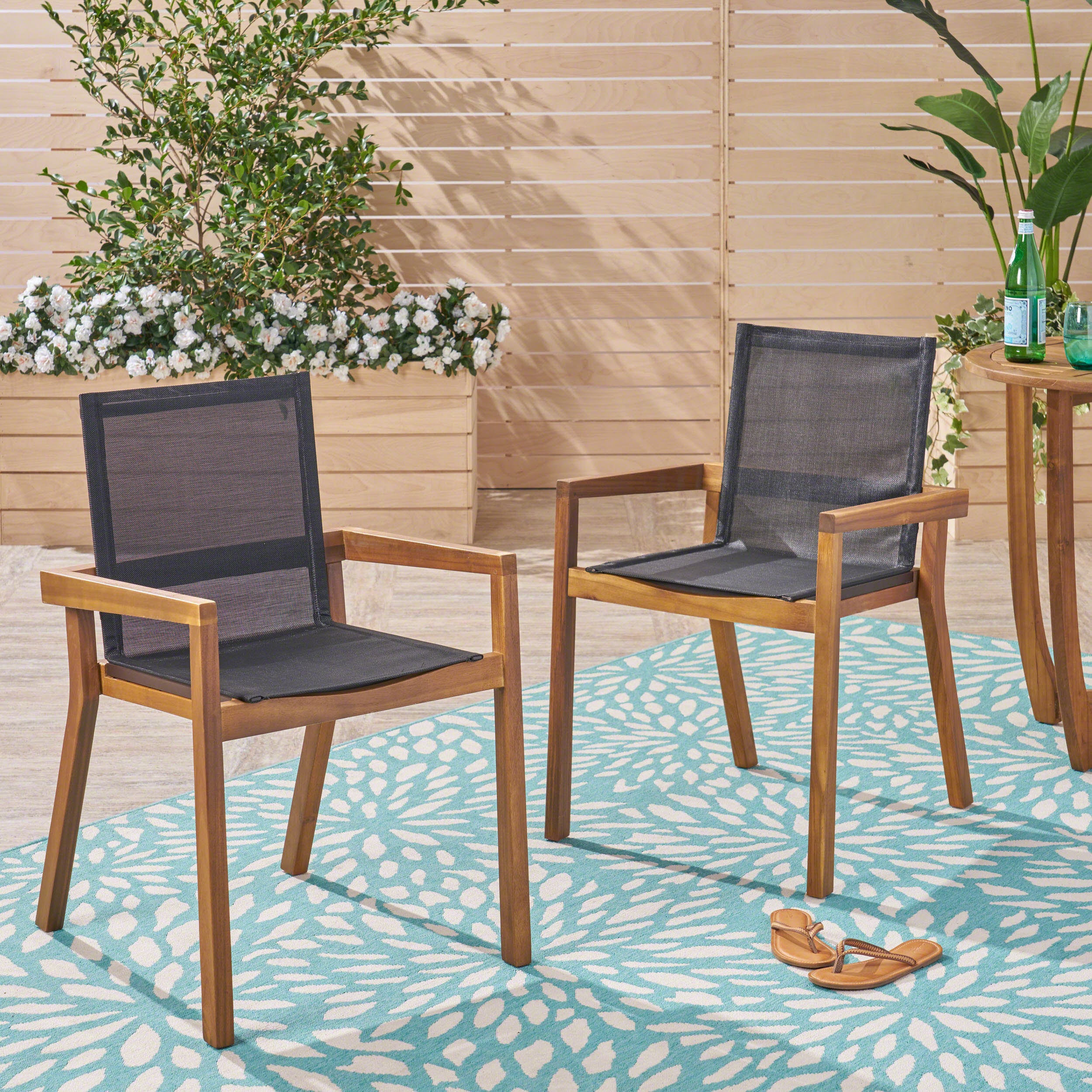 Belfast Dining Chairs (Set of 2) - Outdoor Patio Seating