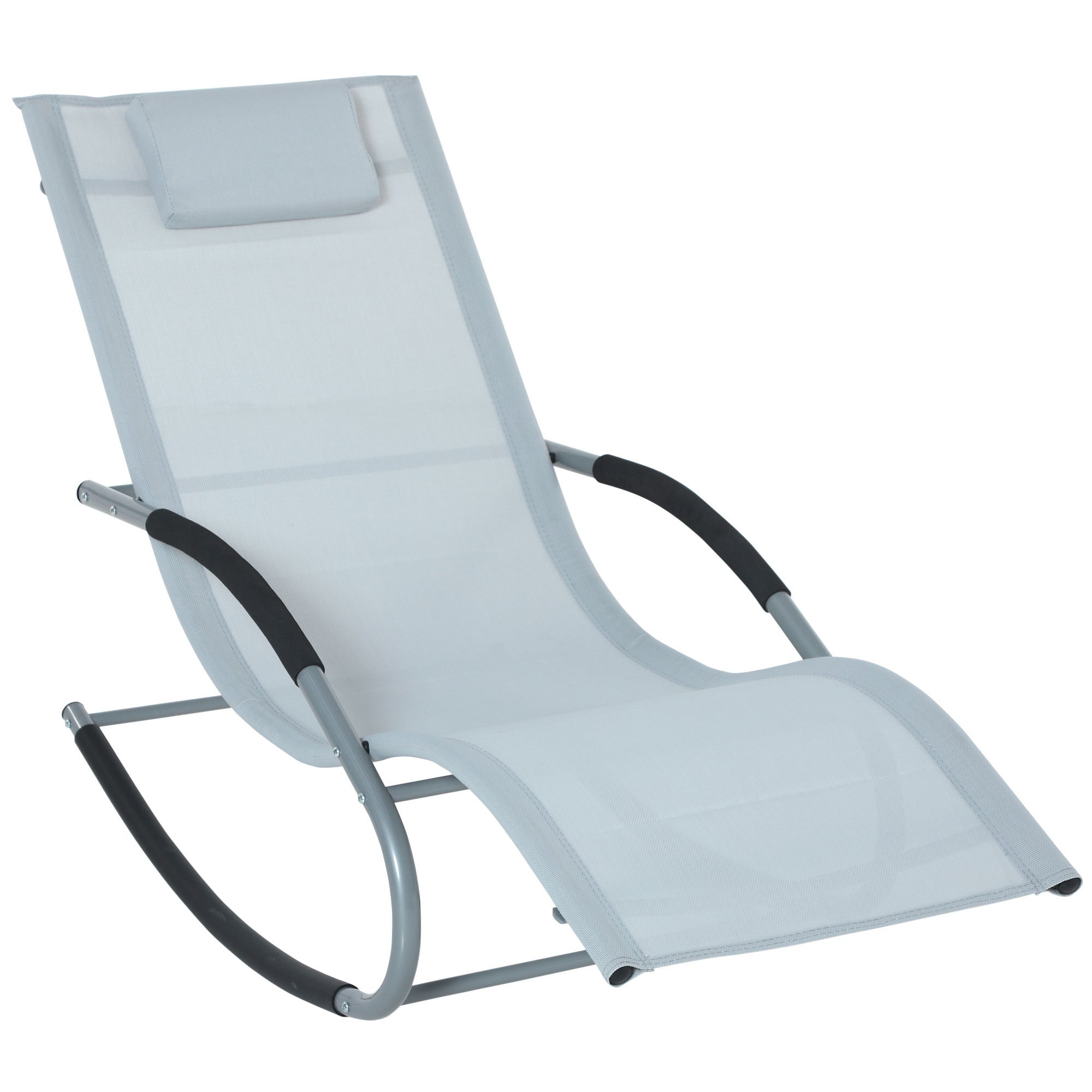 Zero Gravity Chair: Outdoor Rocking Chaise Lounge