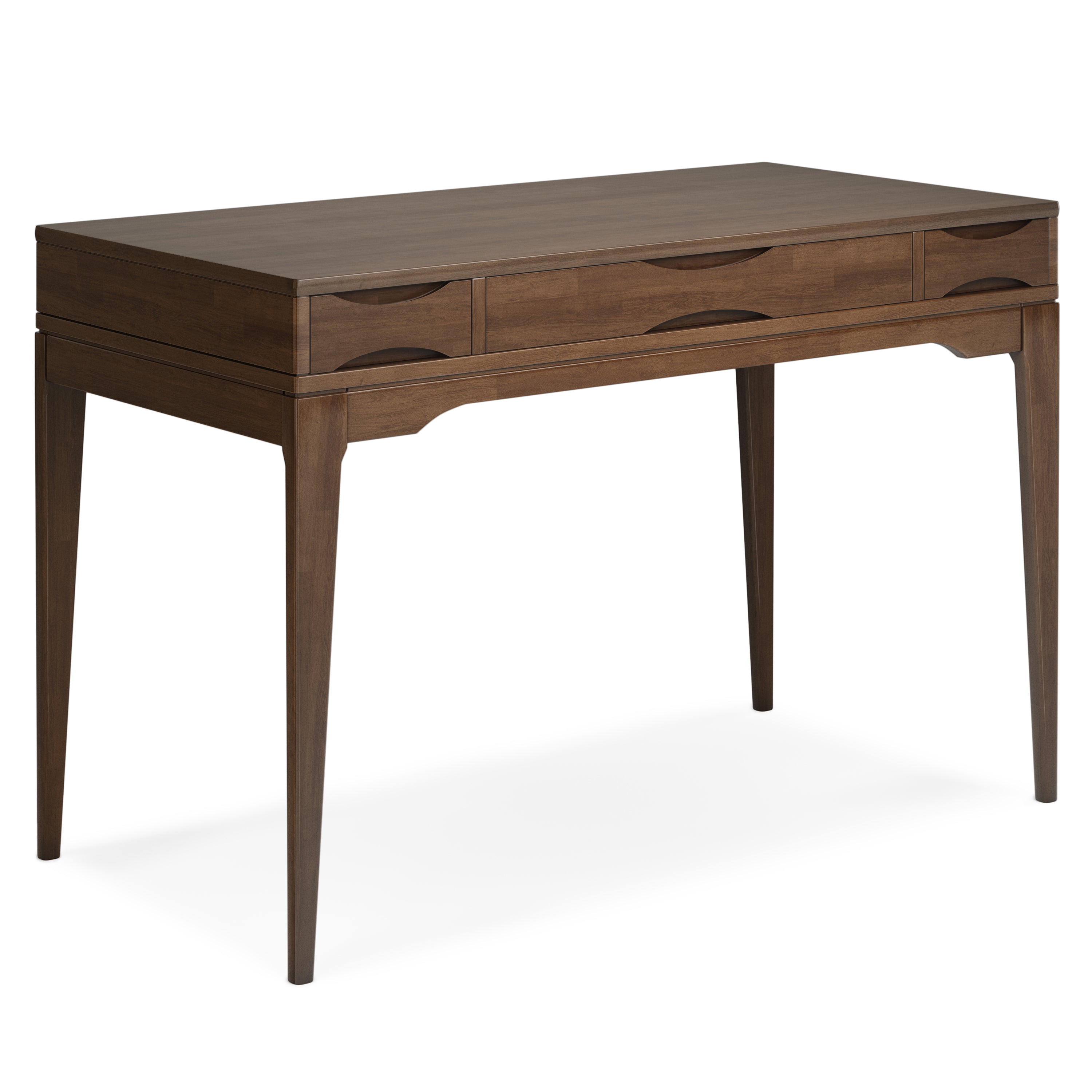 Harper Small Desk - Walnut Brown