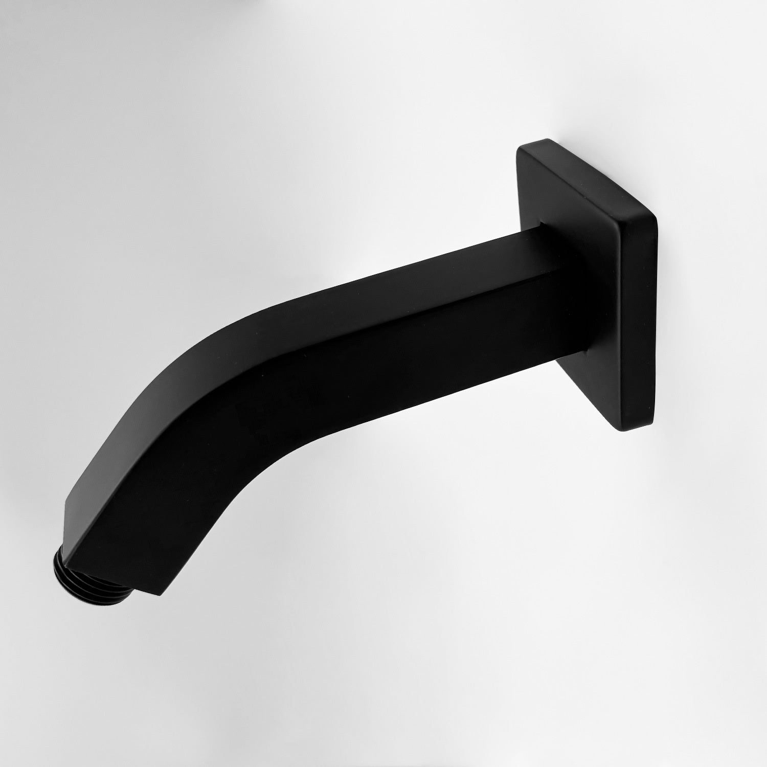 Square Shower Arm: 1/2" NPT, Wall Mount