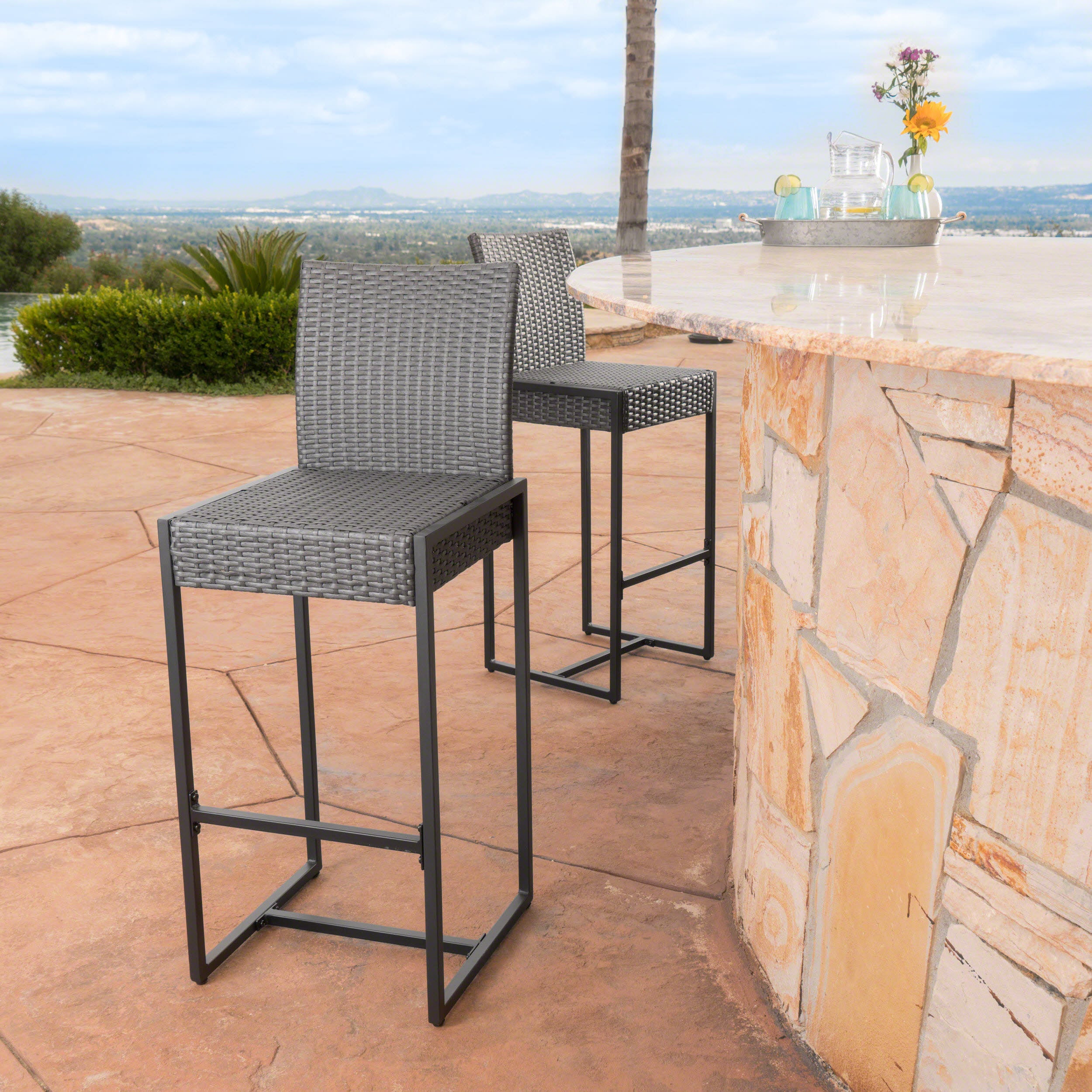 Conway Patio Barstool