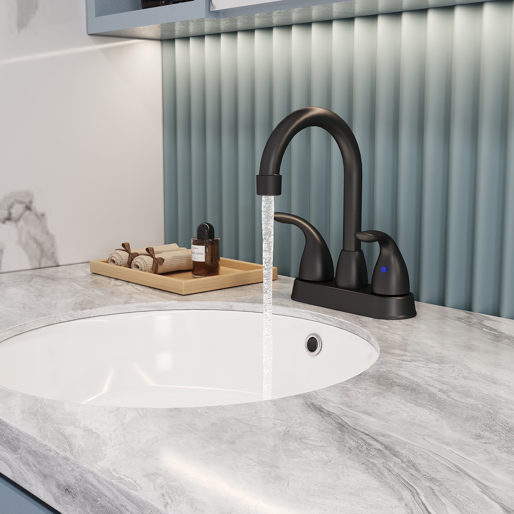 Matt Black Bathroom Faucet - CUPC Certified