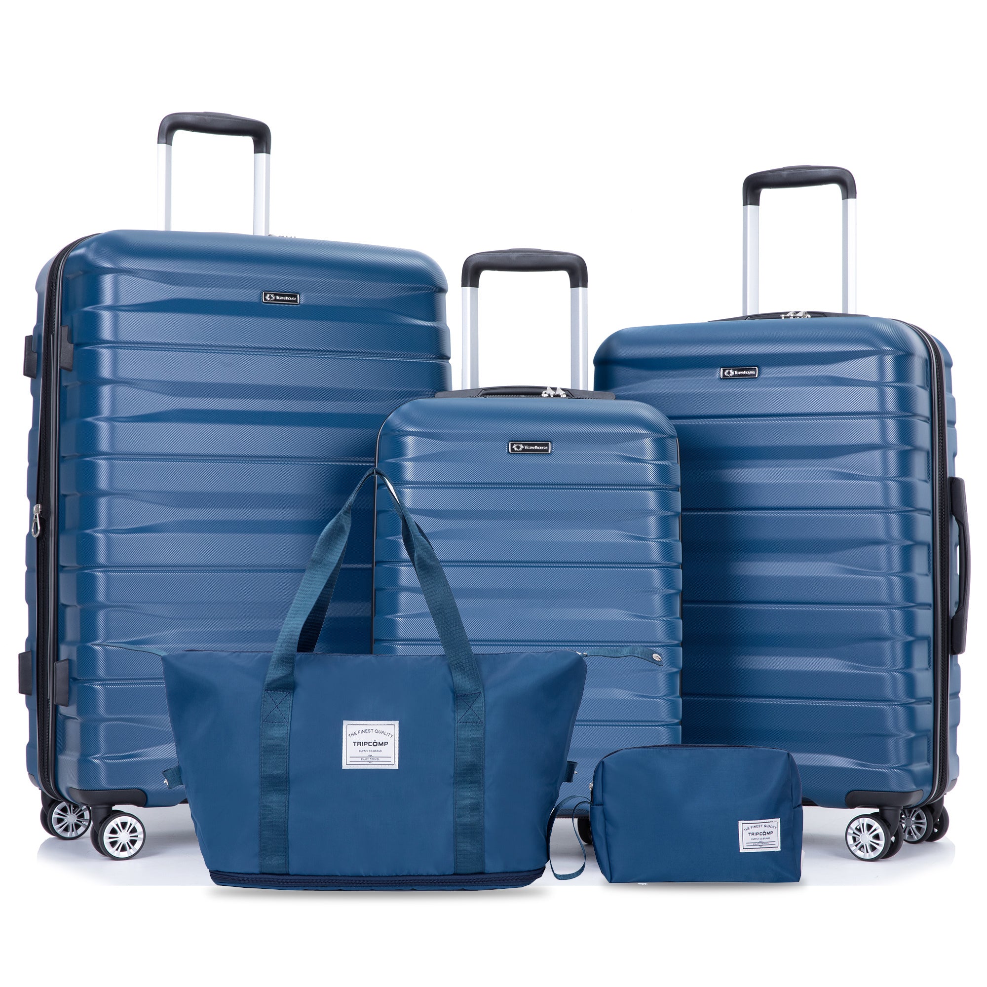Expandable 5-Piece Luggage Set w/TSA Lock
