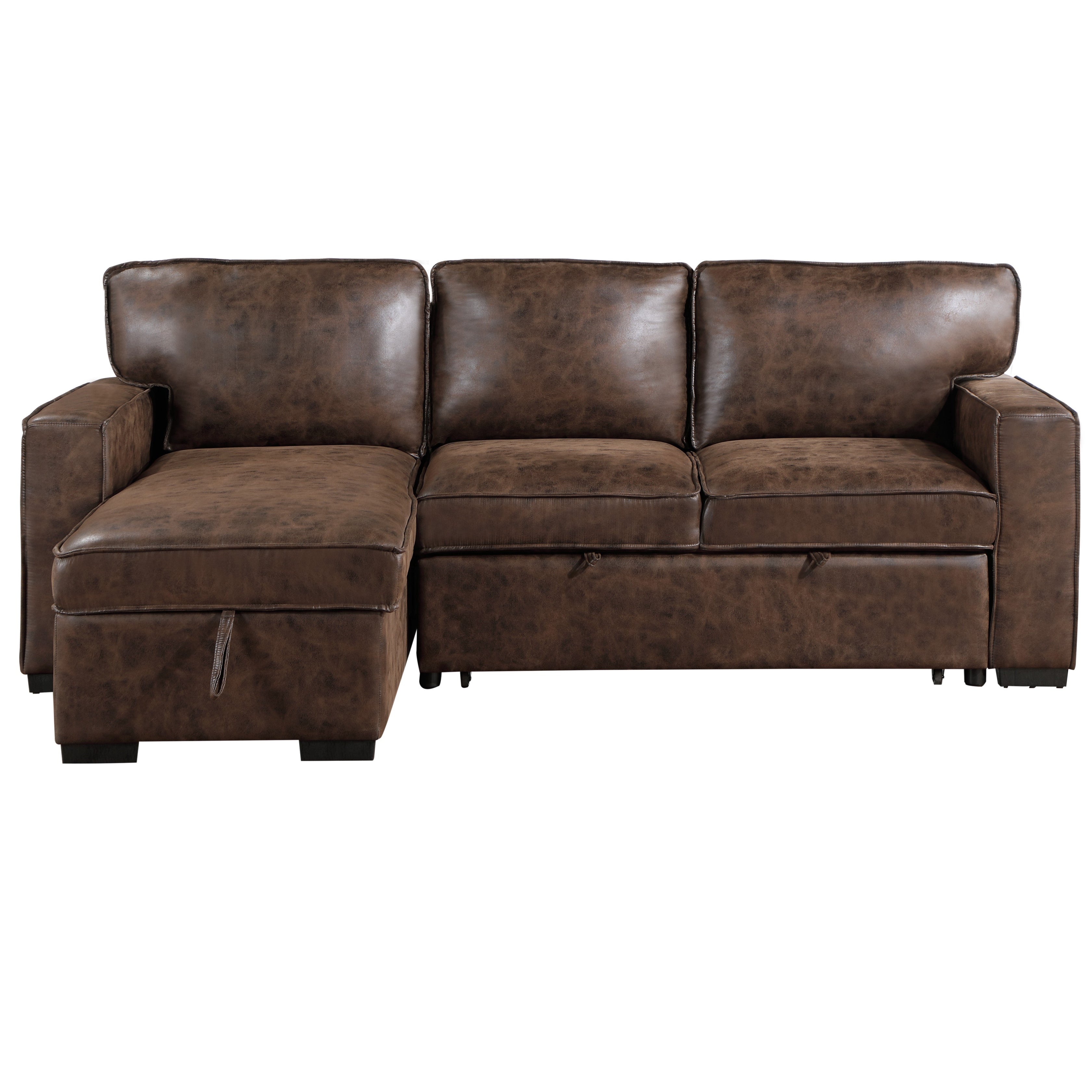 Territory Coffee Reversible Pull-Out Sofa Bed