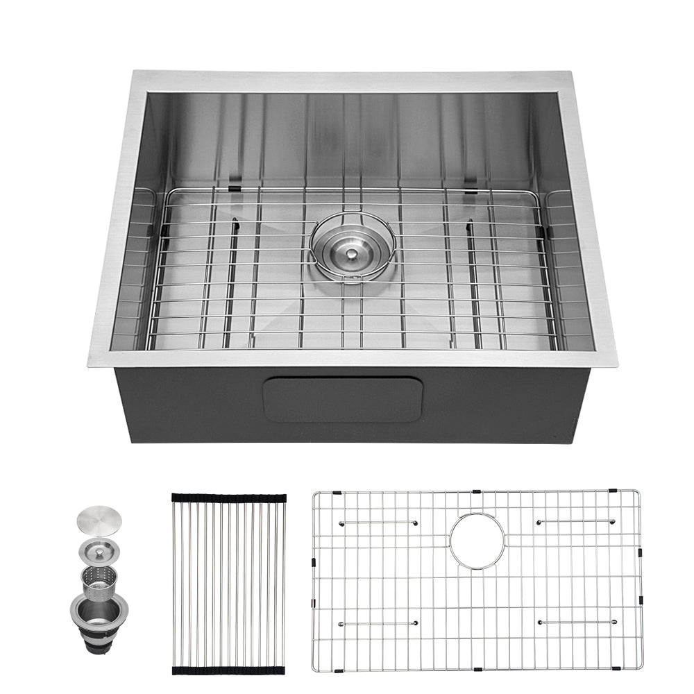 25" Undermount Kitchen Sink - Stainless Steel
