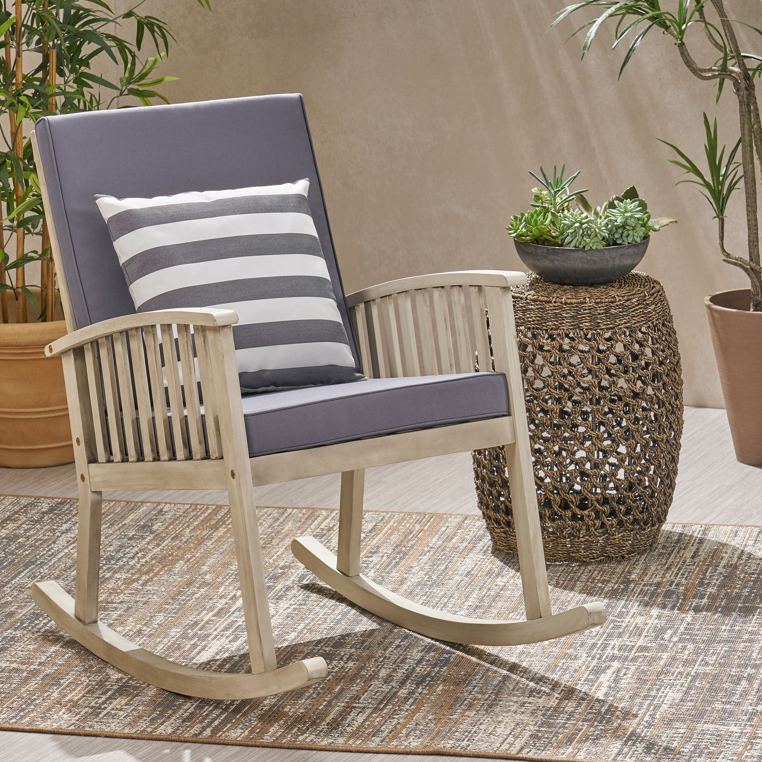 Casa Acacia Rocking Chair: Relax in Style