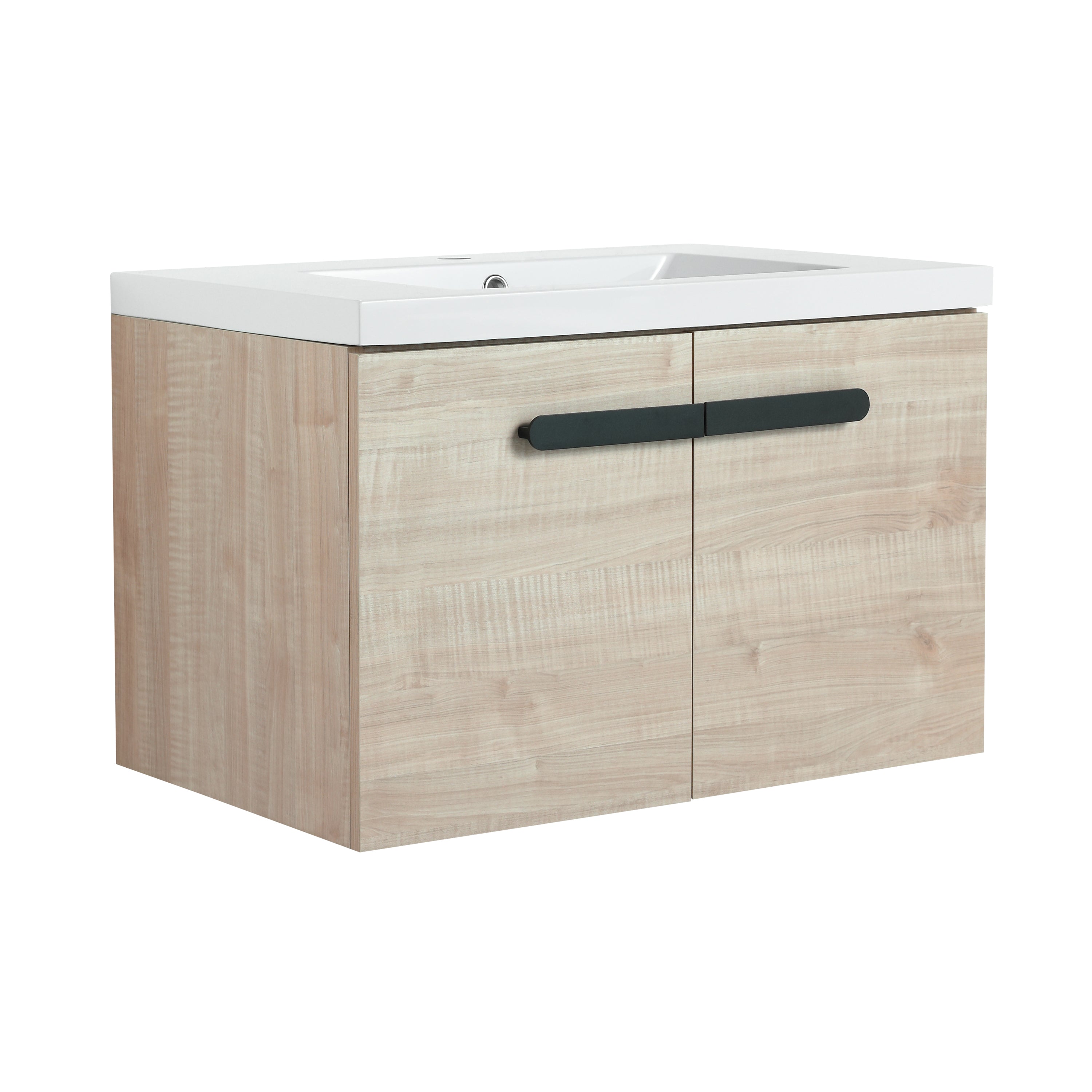 30" Bathroom Vanity: Soft Close, Floating, Small Space